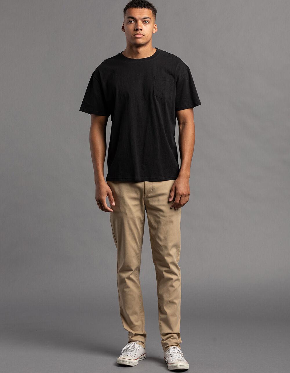 RSQ Mens Skinny Chino Pants - DESERT Product Image