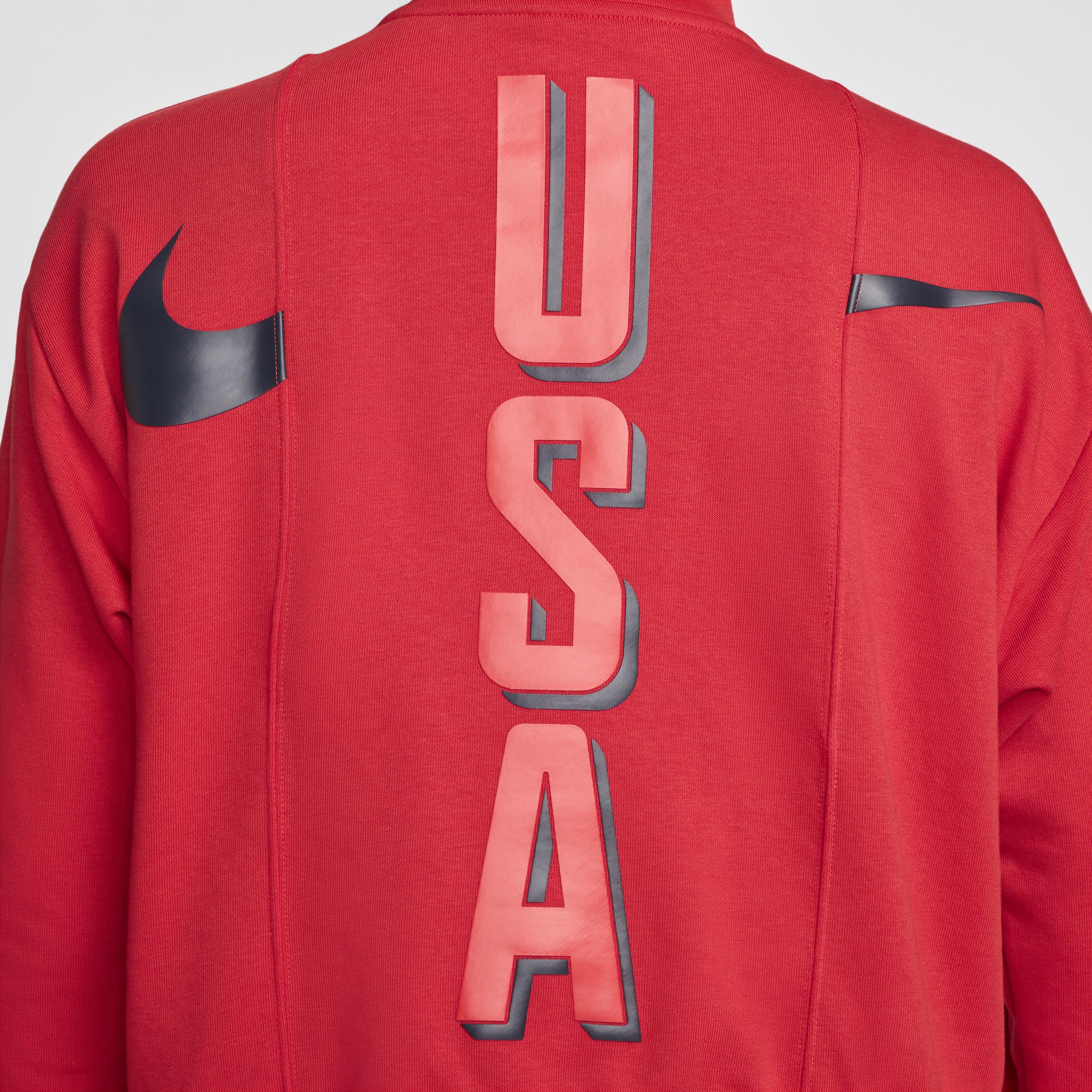 USA Village Women's Nike Basketball 1/2-Zip Fleece Sweatshirt Product Image