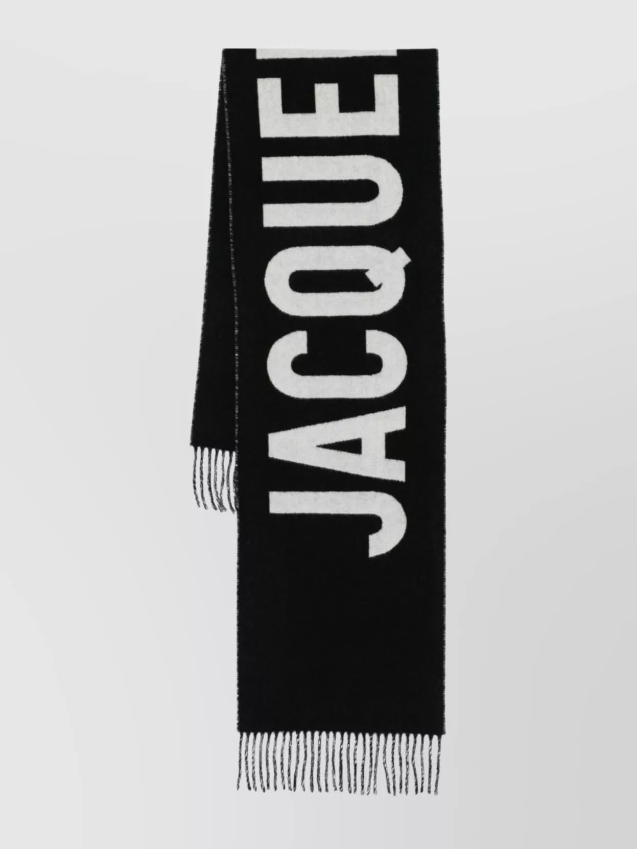 L&apos;Echarpe Jacquemus virgin-wool scarf Product Image