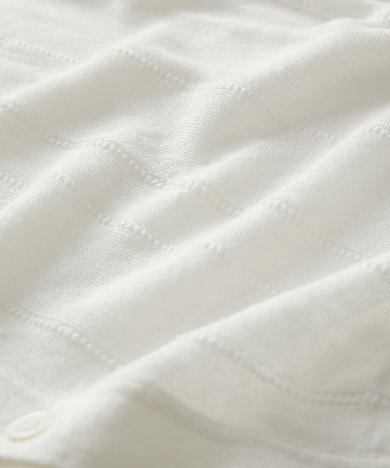 Italian Linen Sweater Polo Product Image