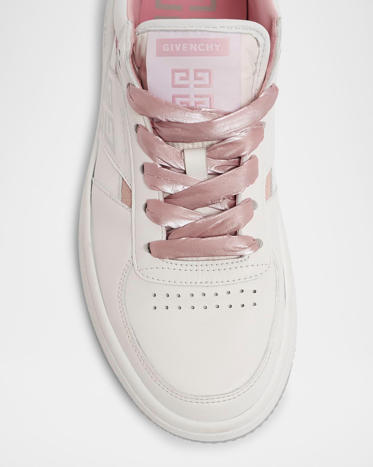 Mixed Leather 4G Low-Top Sneakers Product Image