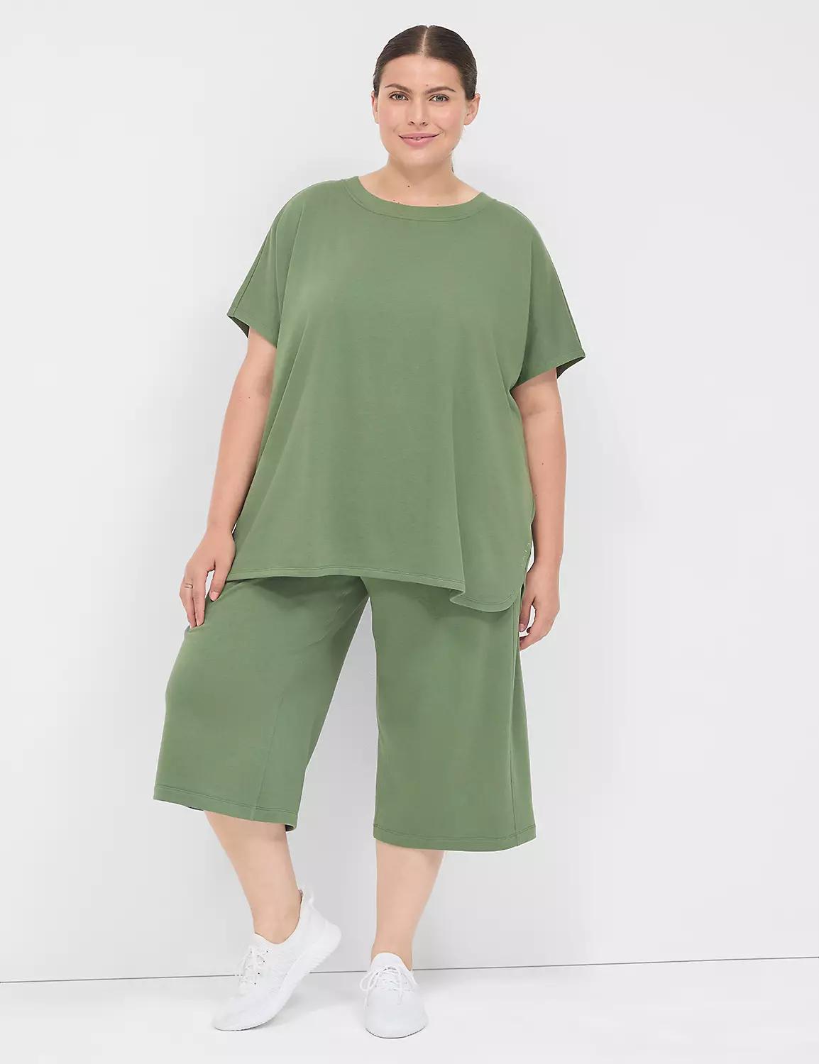 LIVI Crew-Neck French Terry Capelet Product Image