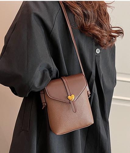 Vintage Fashion Heart Crossbody Shoulder Purse Product Image