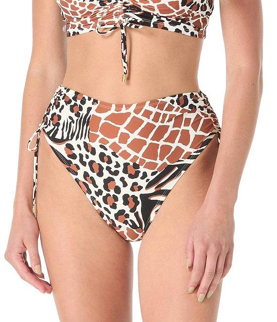 Coco Reef Wild Medley Inspire Animal Print High Waist Swim Bottom Product Image