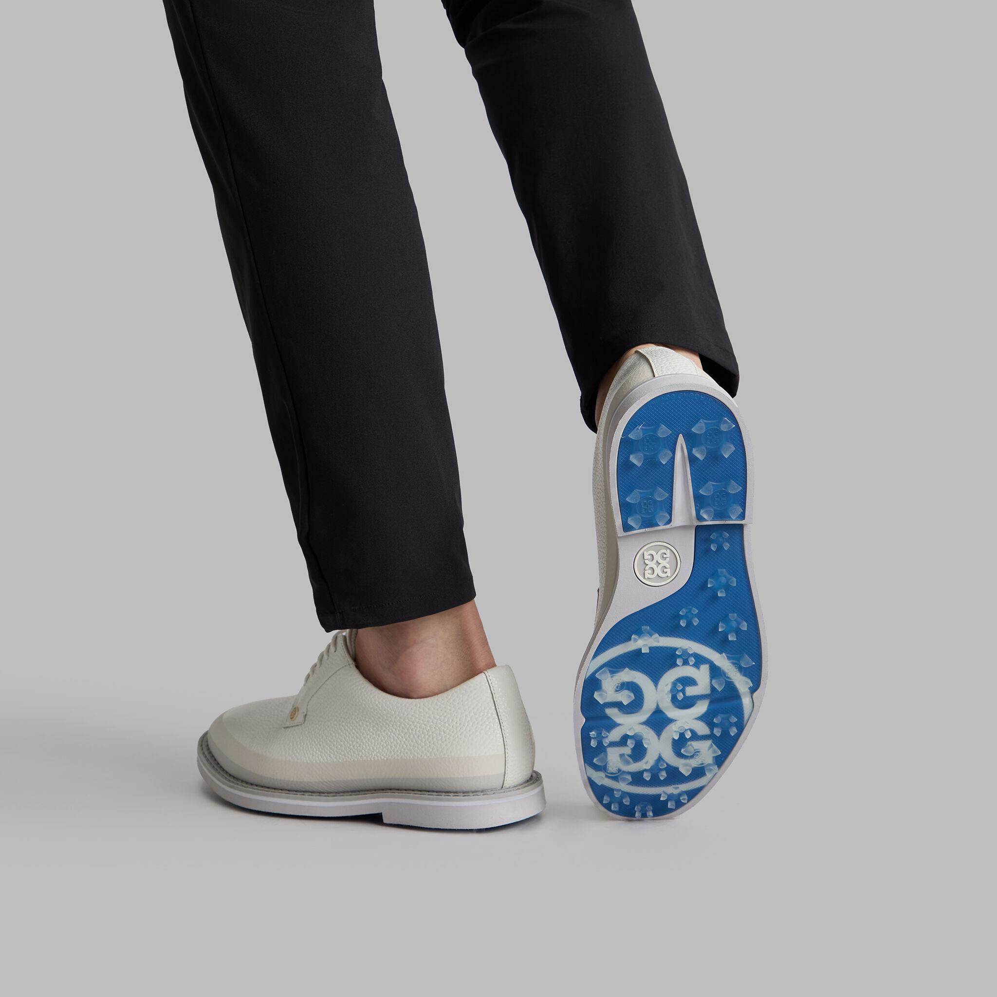 MEN'S GALLIVANTER TUXEDO STRIPE LEATHER GOLF SHOE Product Image