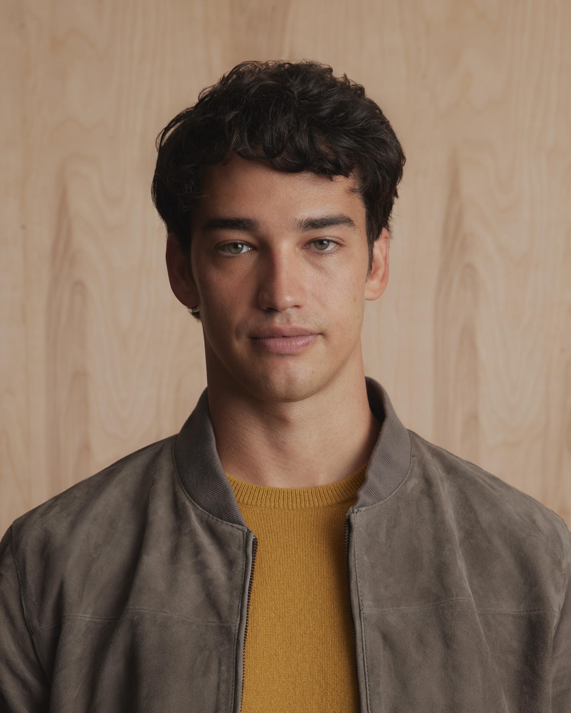 Quince | Men's 100% Suede Bomber Jacket Suede Leather Product Image