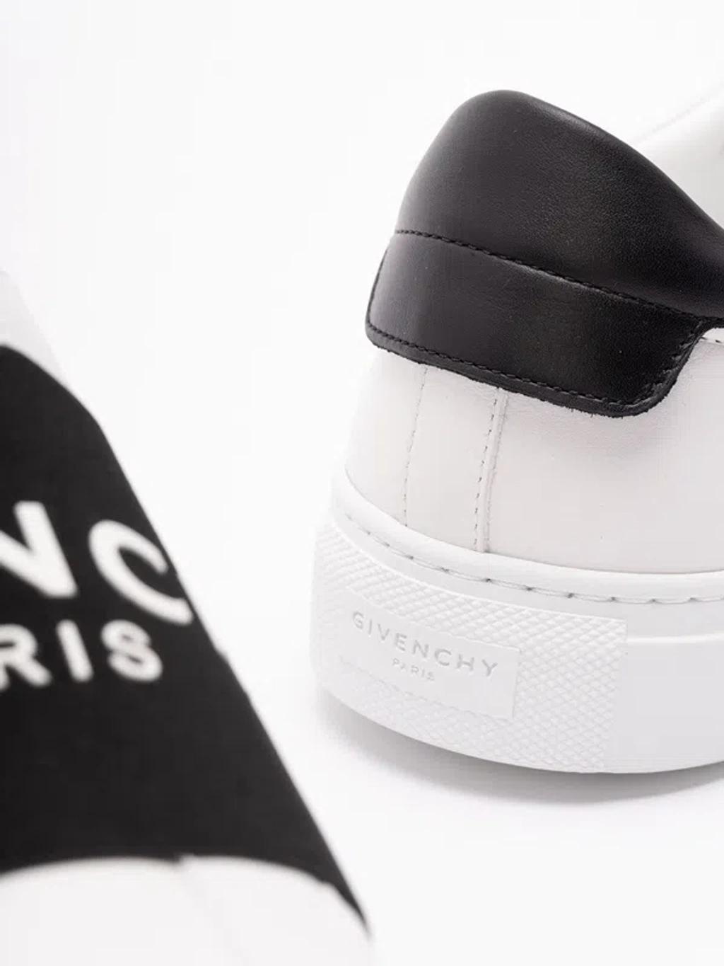 GIVENCHY Urban Street Sneakers In Leather With Elastic Band In Multi Product Image
