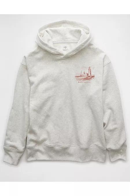 AE Everyday Luxe Destination Graphic Hoodie Women's Product Image