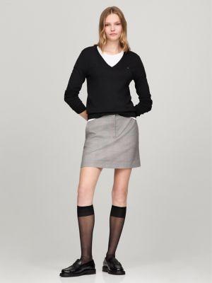 Viscose-Blend V-Neck Sweater Product Image