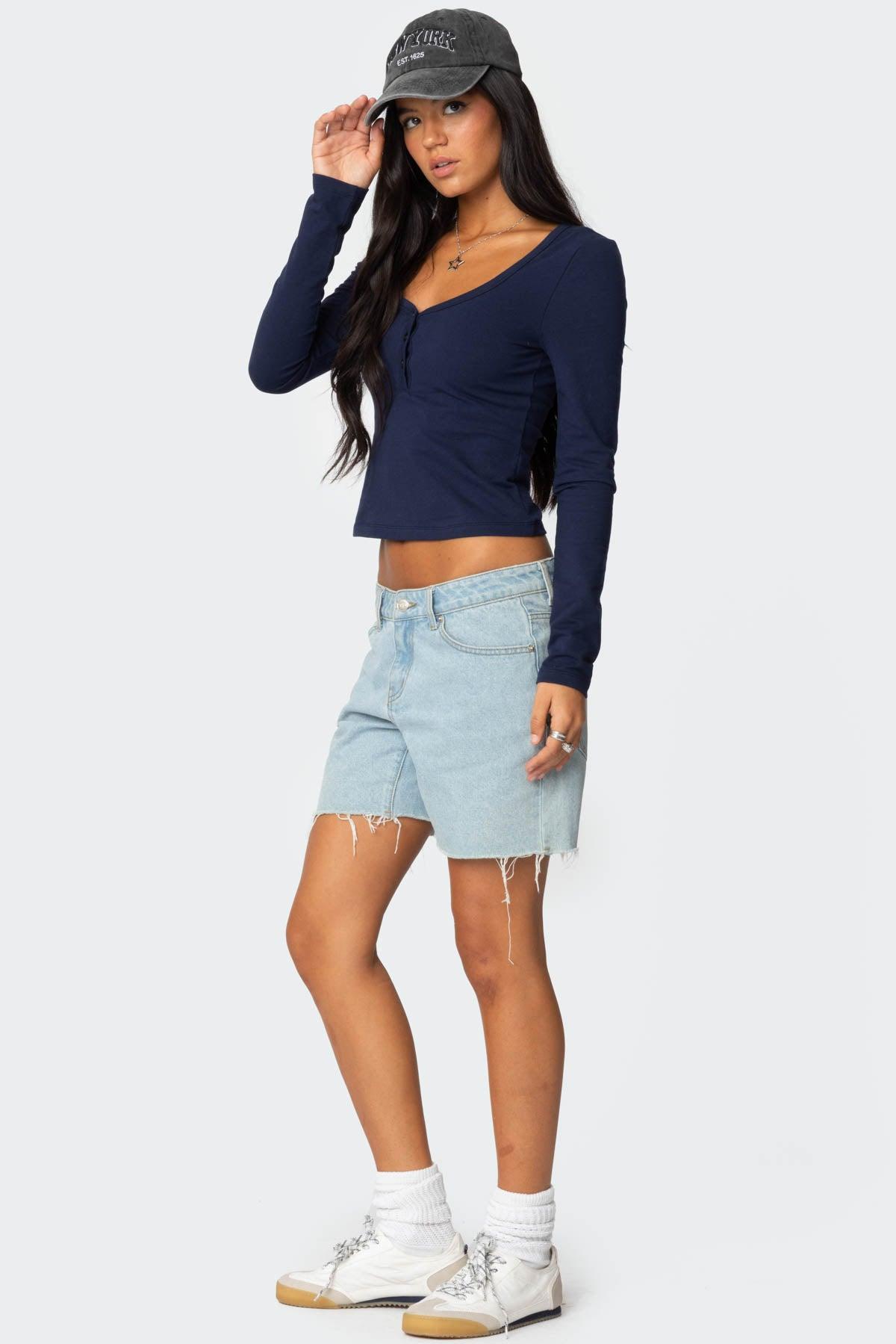 Leah Henley Top Product Image