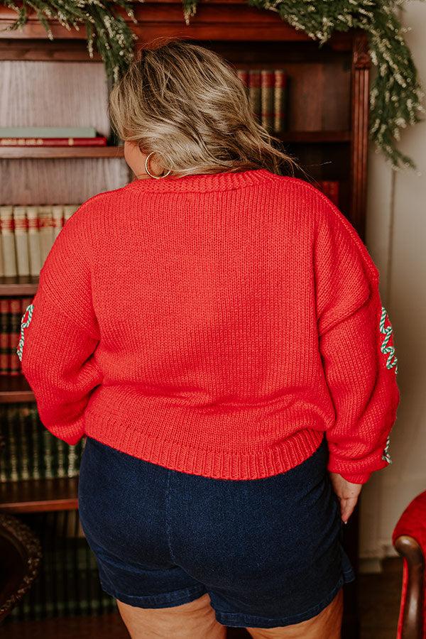 Oh Christmas Tree Knit Cardigan Curves Product Image