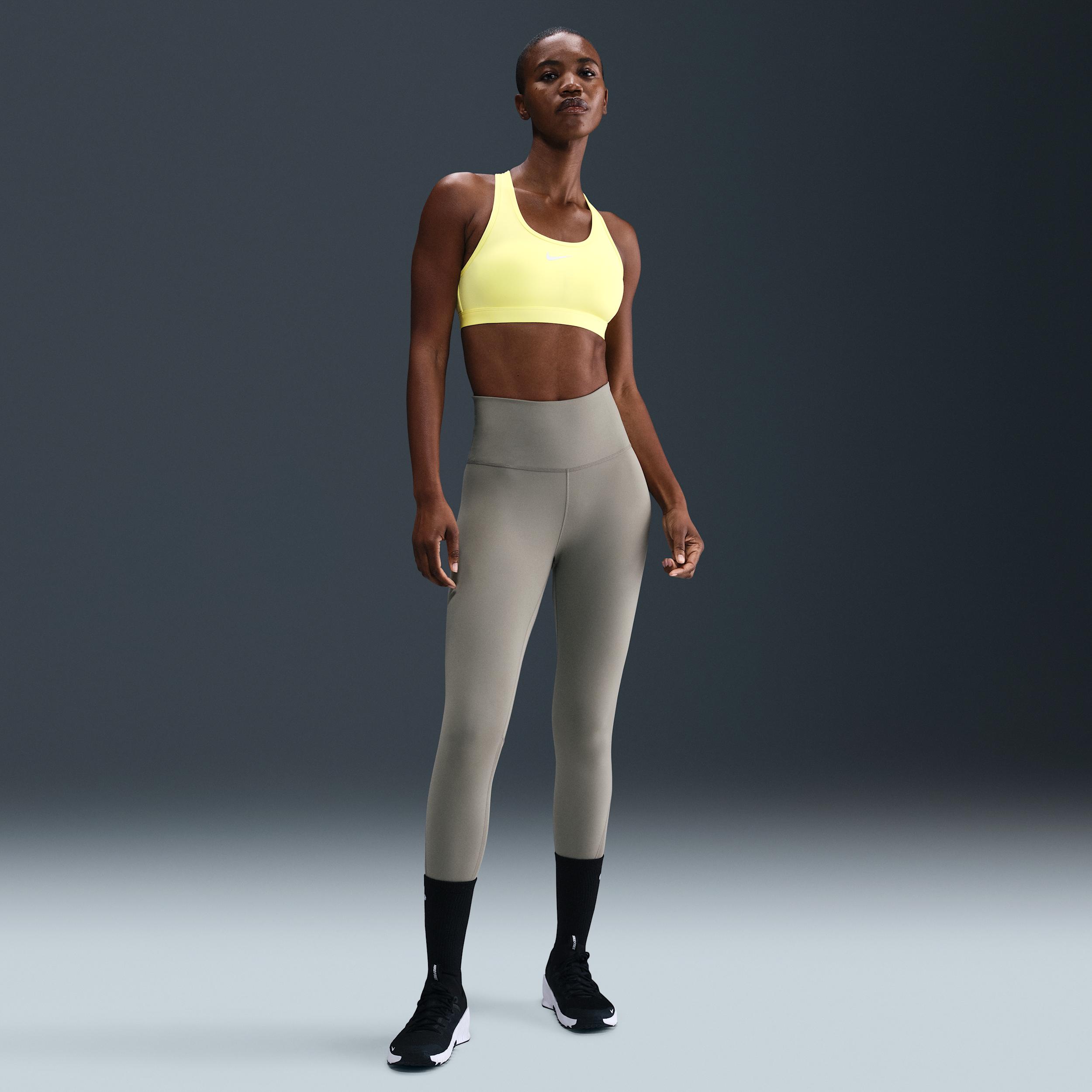 Nike Womens Swoosh Medium Support Padded Sports Bra | DX6821-712 Product Image