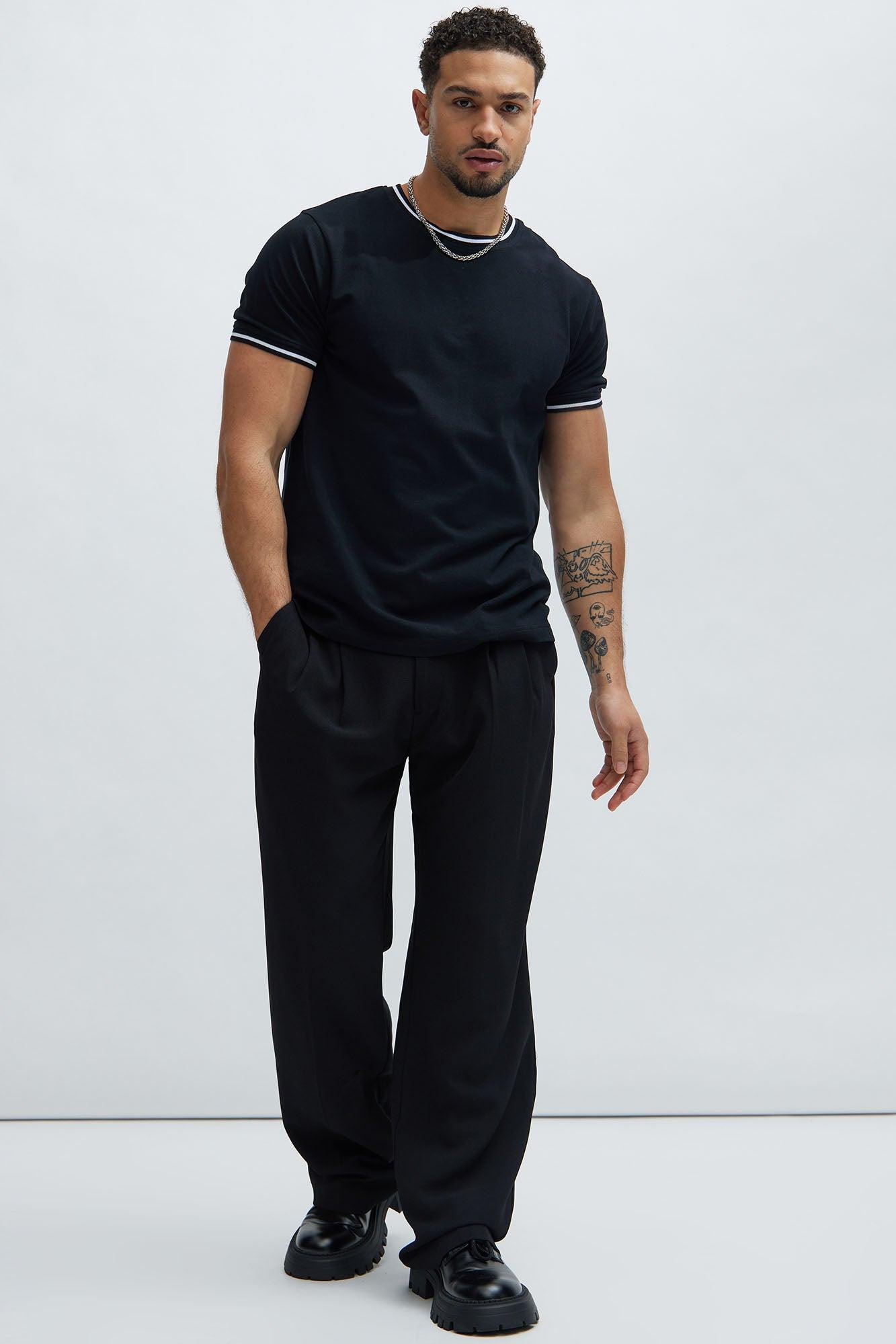 Jaxon Short Sleeve Tee - Black Product Image