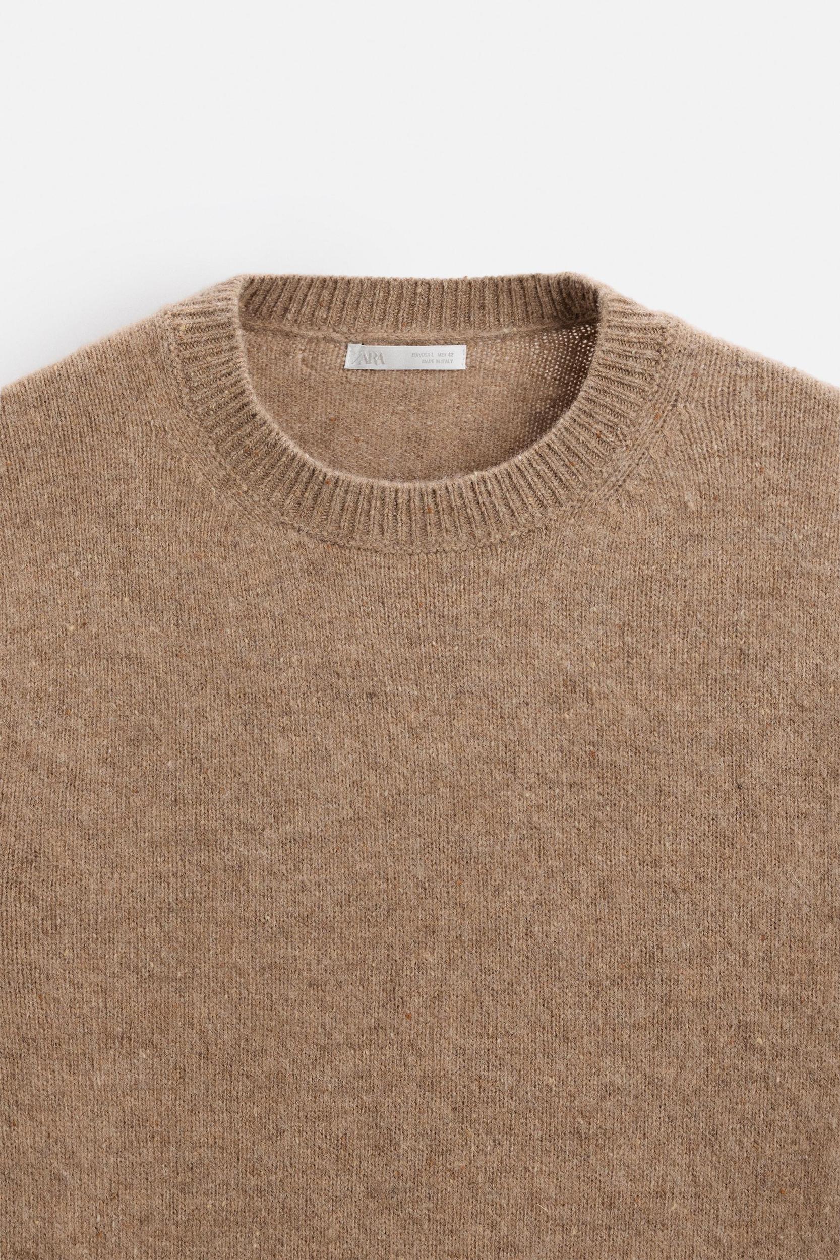BRUSHED WOOL SWEATER Product Image