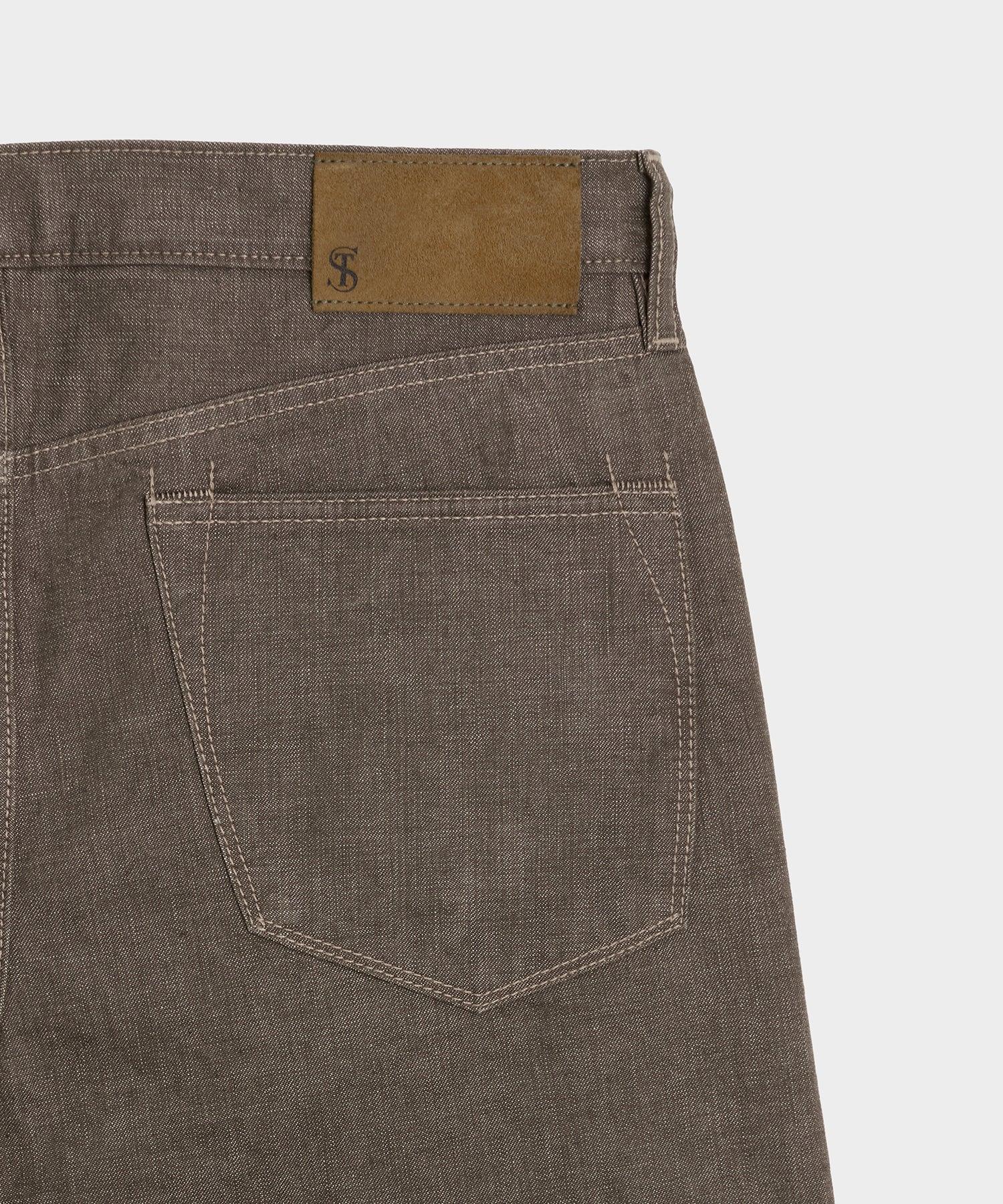 Slim Lightweight Japanese Selvedge Jean in Whiskey Product Image