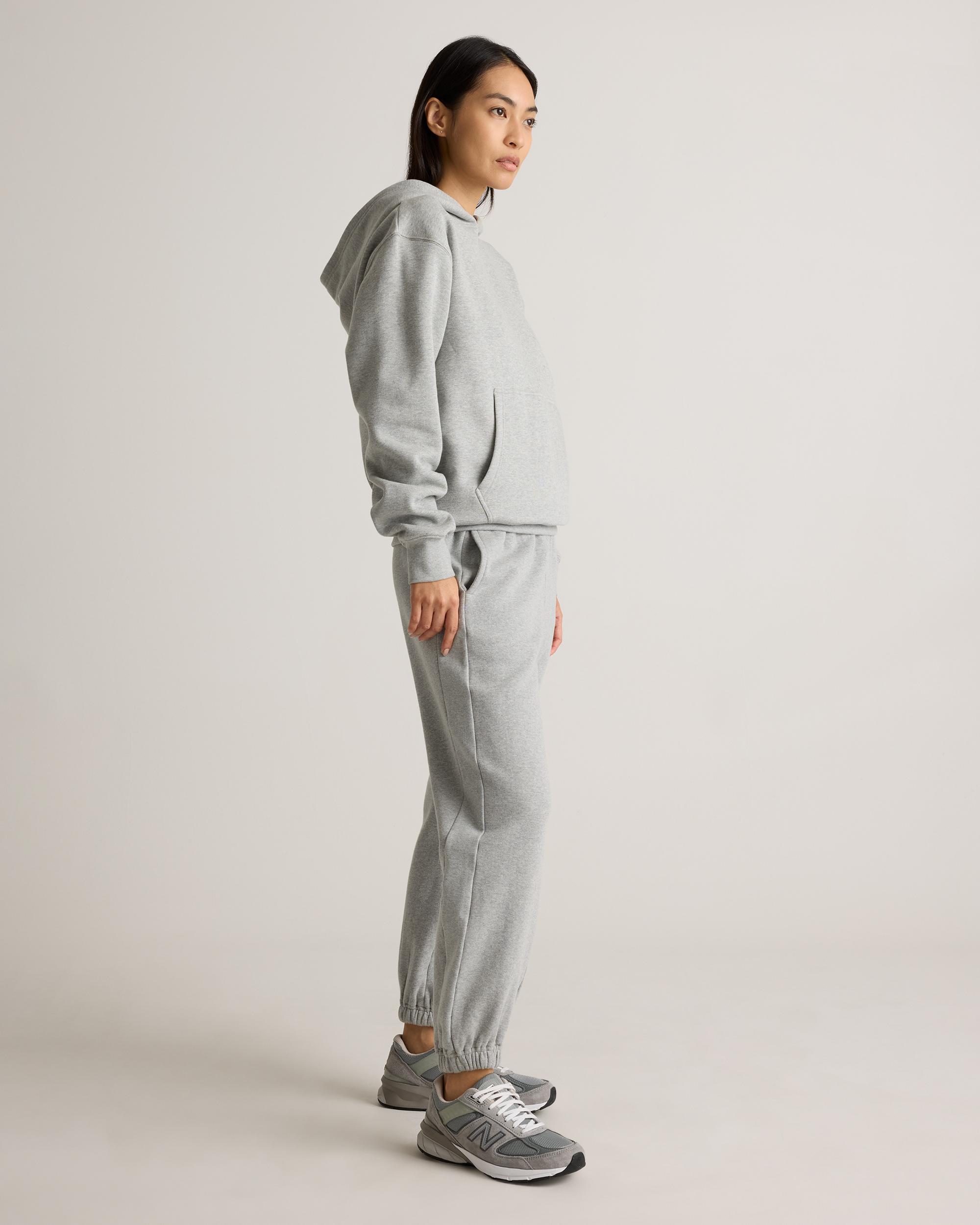 Quince | Women's Organic Heavyweight Fleece Boyfriend Hoodie Size XS, Organic Cotton Product Image