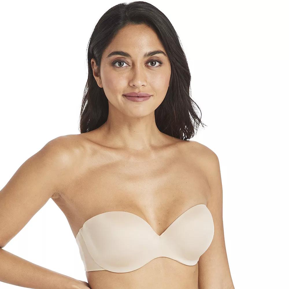 Maidenform Women's Love the Lift Demi Strapless Multiway Bra 9417 - Beige 34D Product Image