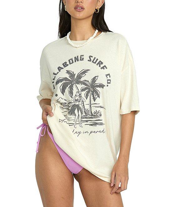 Billabong This Is Tropical Oversized Short Sleeve Graphic T-Shirt Product Image