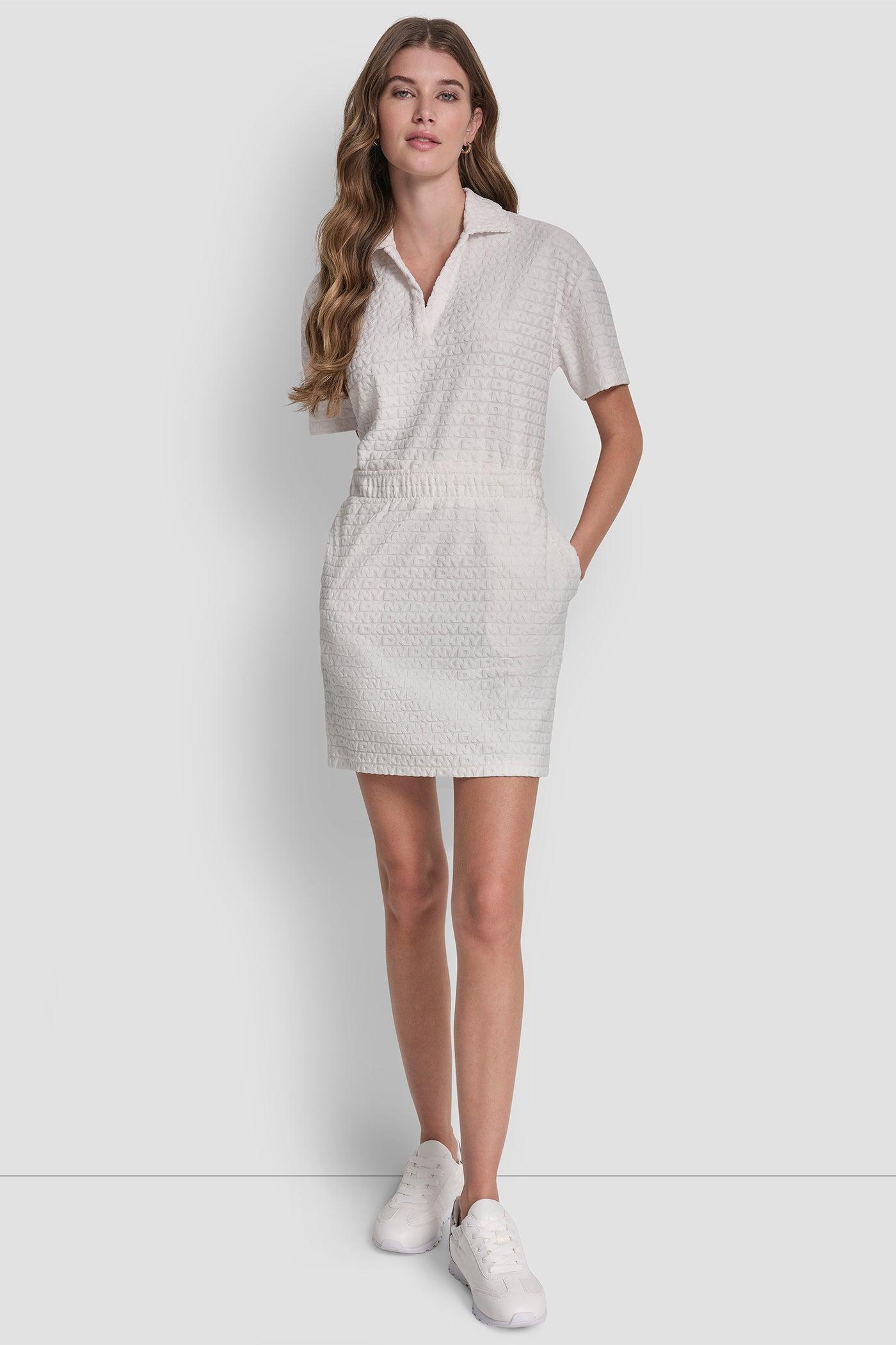 LOGO JACQUARD PULL-ON SKIRT Product Image
