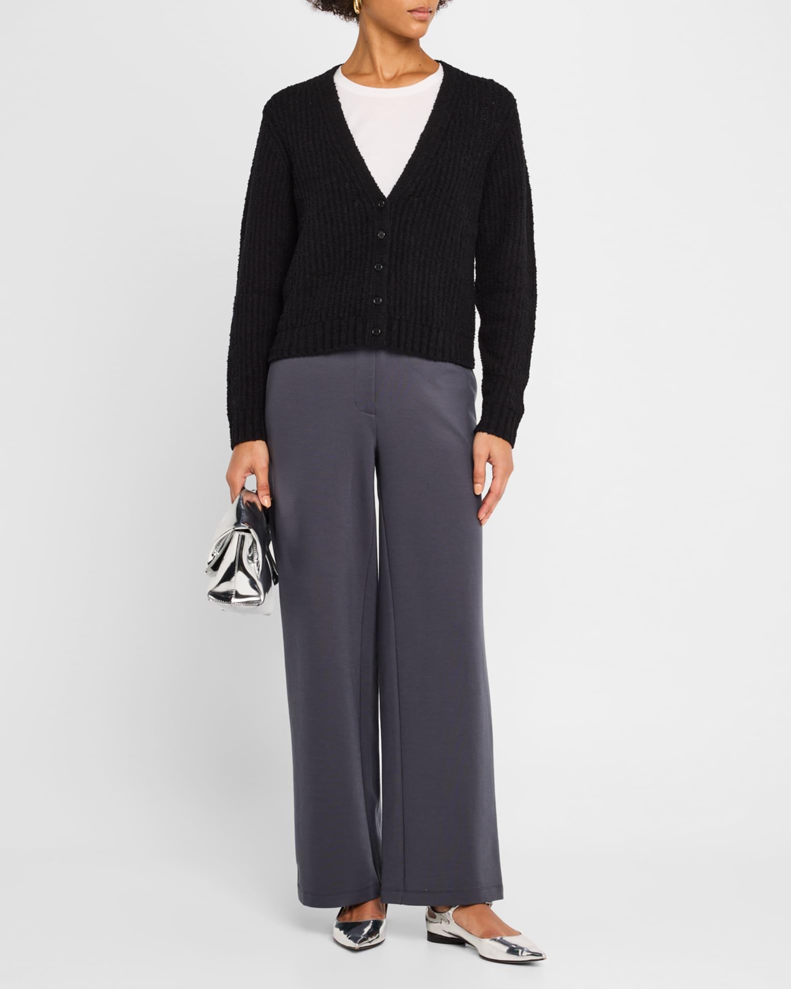 Fluffy V-Neck Cardigan Product Image