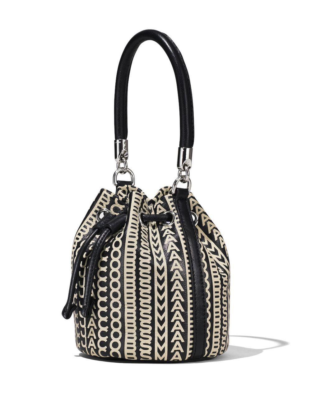 The Monogram Leather Mini Bucket bag Product Image