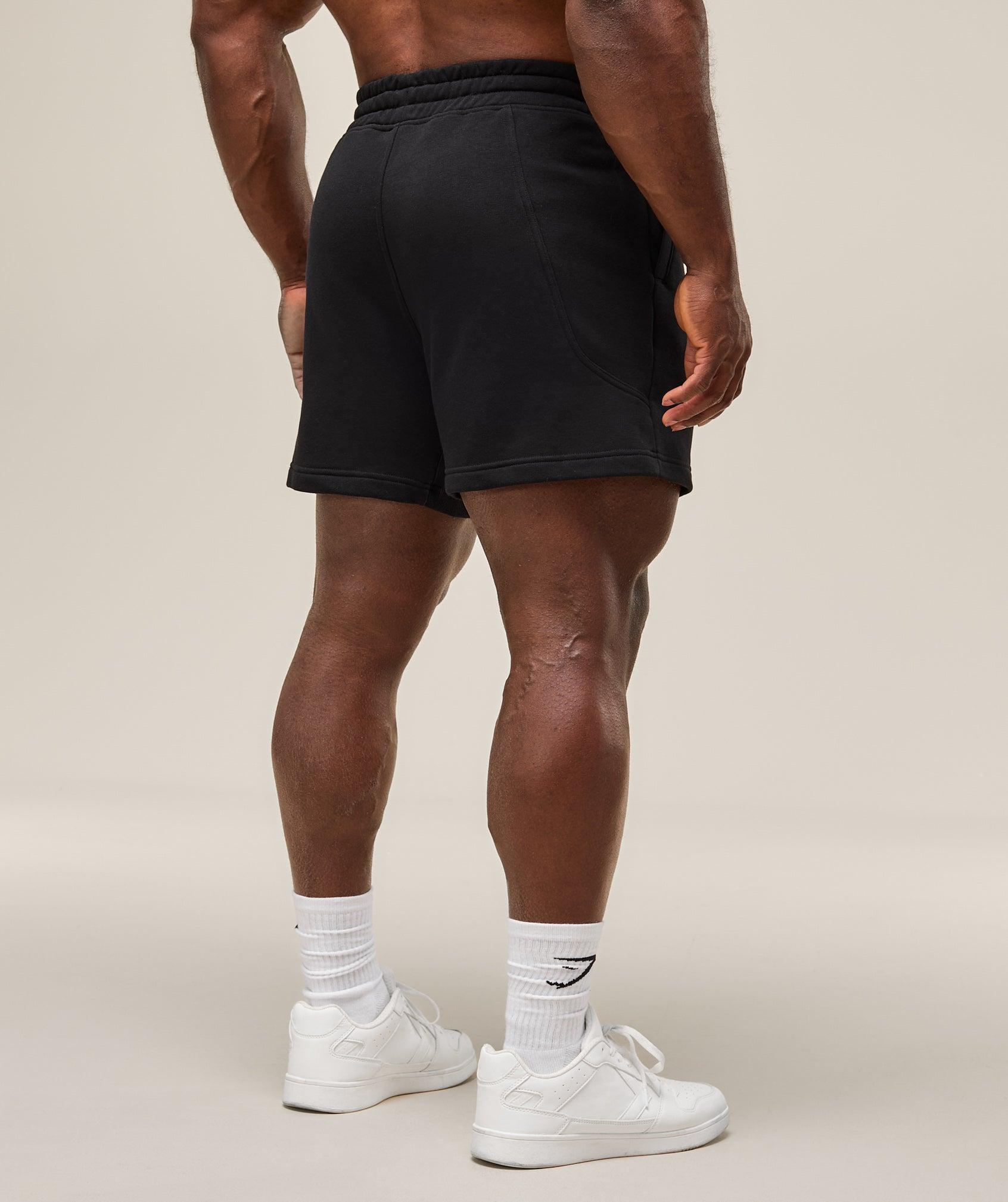 Gymshark Power 5" Shorts - Black Male Product Image