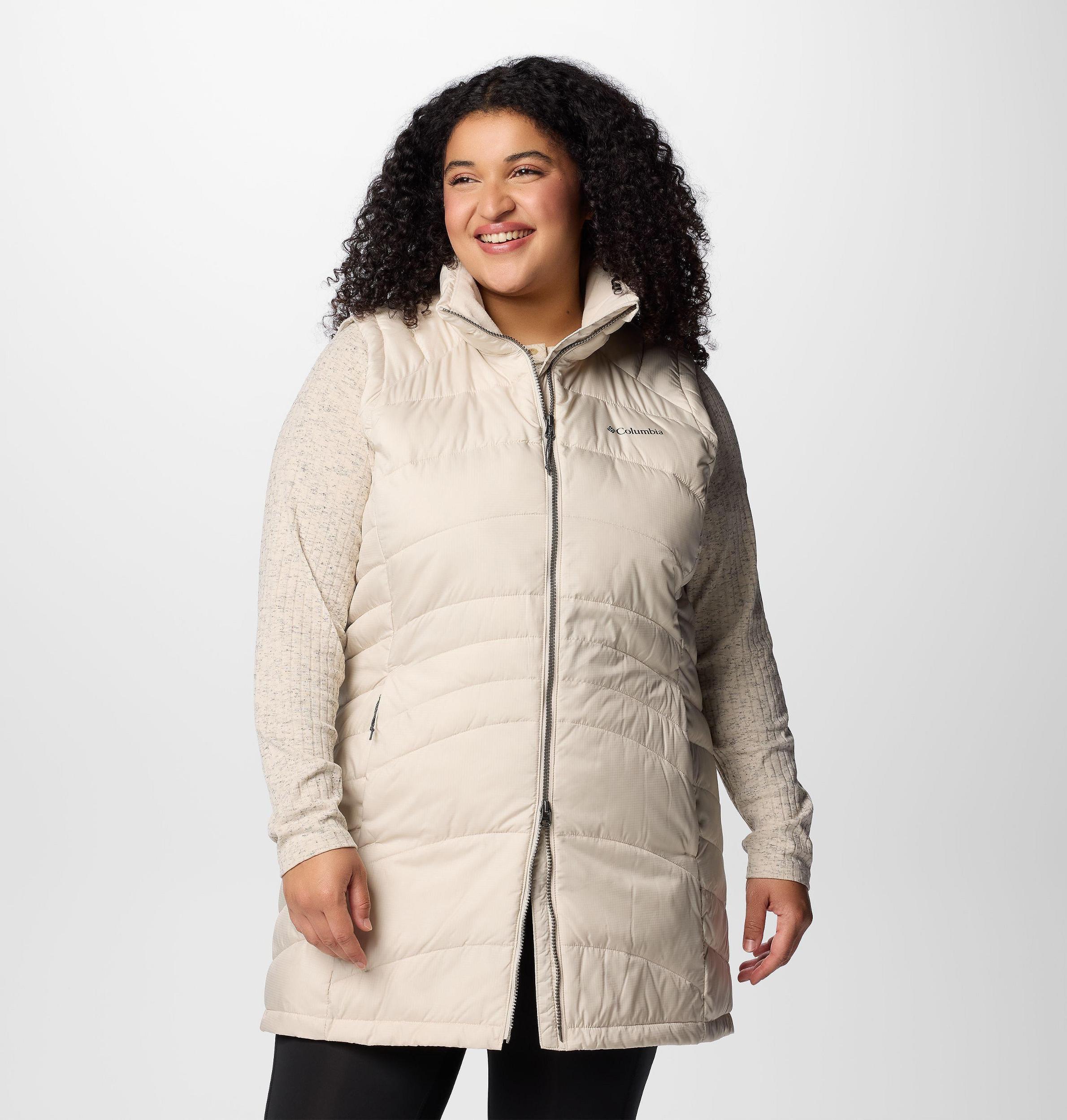 Columbia Womens Karis Gale Long Vest - Plus Size- Product Image