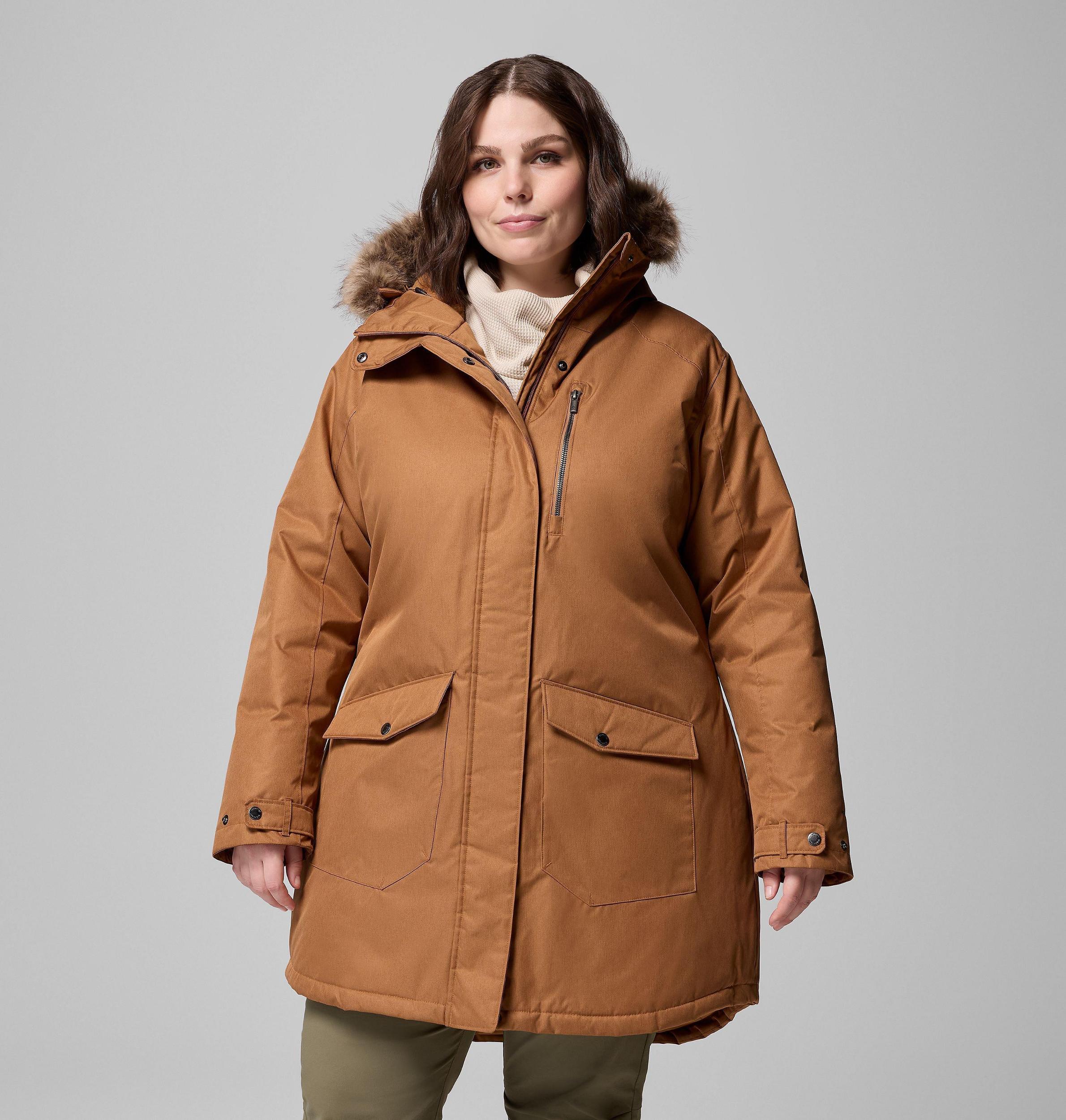 Columbia Womens Suttle Mountain Long Insulated Jacket - Plus Size- Product Image