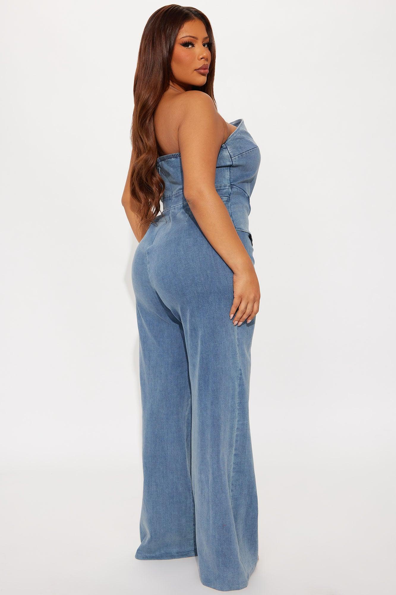 Heritage Blues Denim Jumpsuit - Indigo Female Product Image