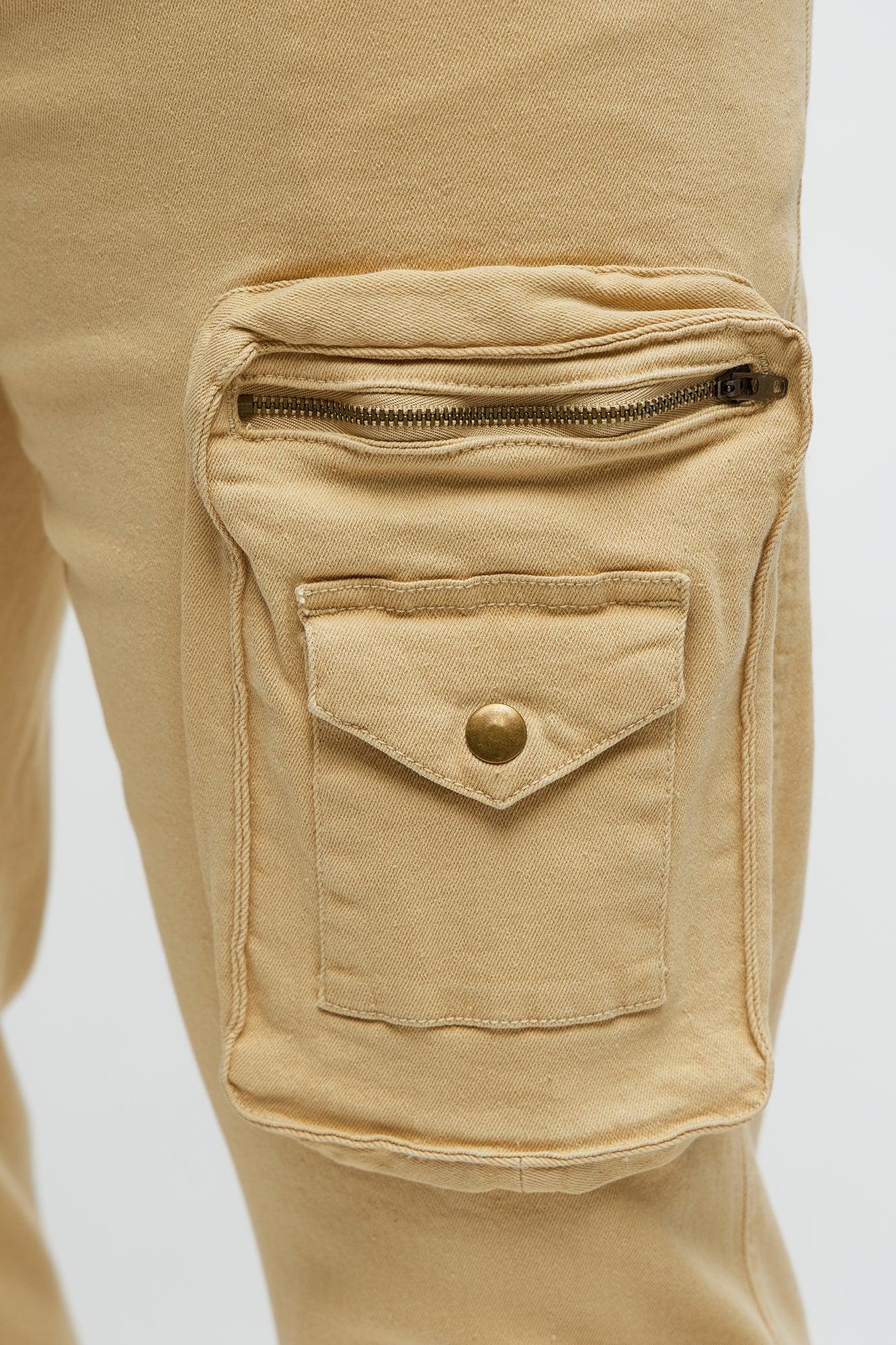 Been Knowing Cargo Twill Pants - Khaki Male Product Image