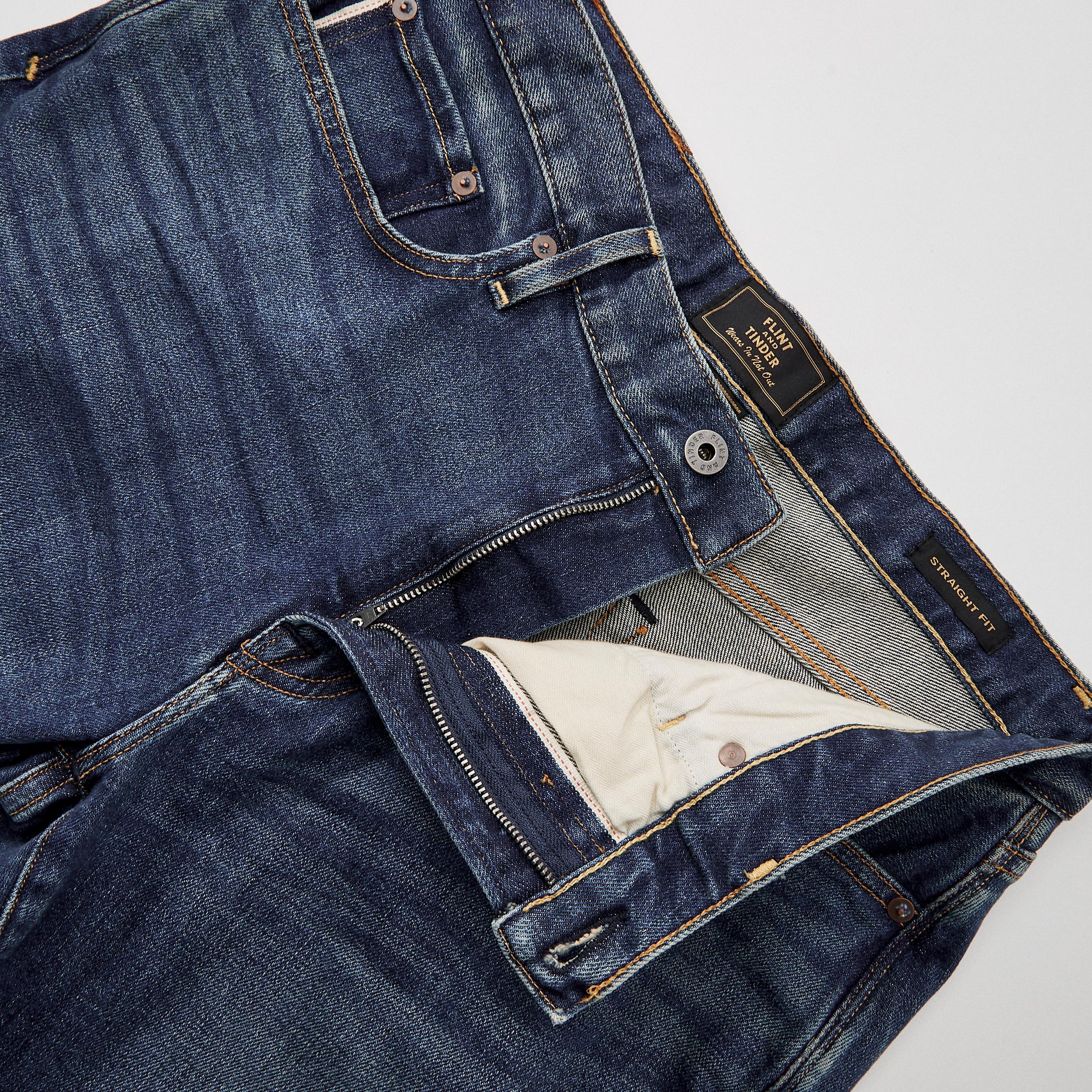 Japanese Stretch Selvedge Denim - HB Straight Product Image