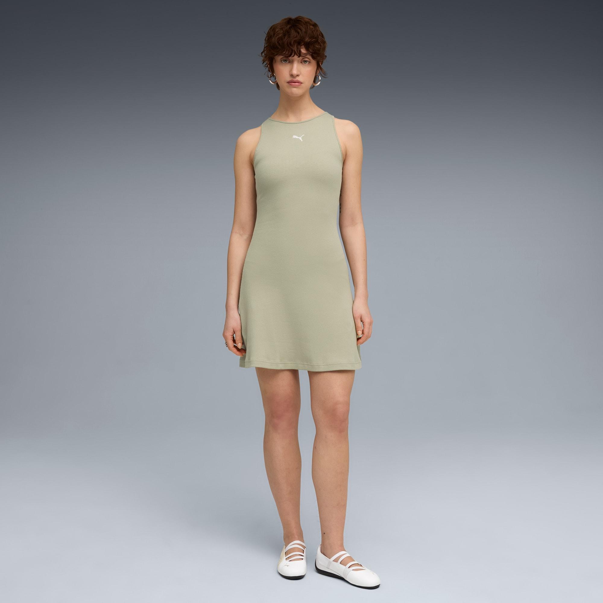 WARDROBE ESS Ribbed Dress Women Product Image