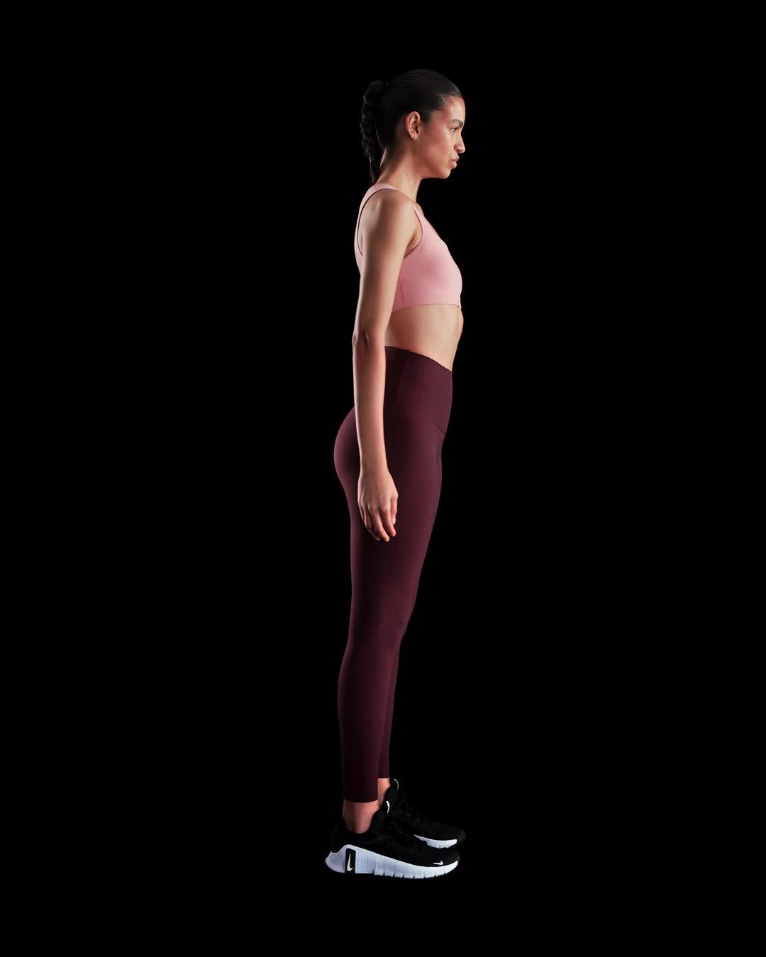 Nike Zenvy Rib Women's Gentle-Support High-Waisted 7/8 Leggings Product Image