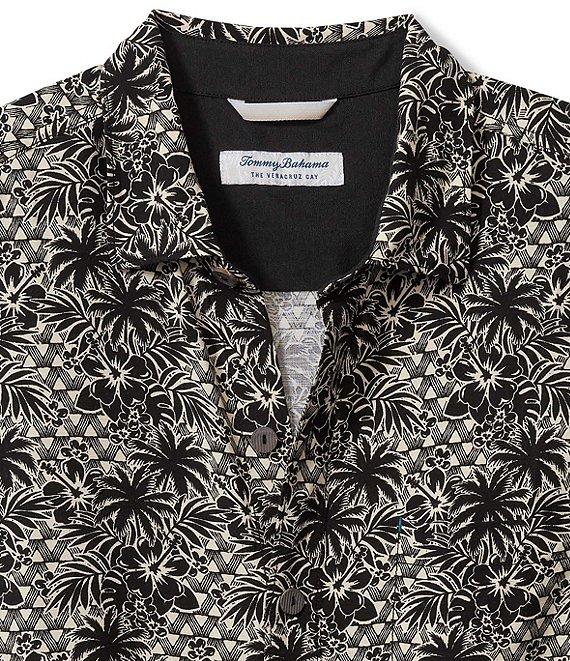 Tommy Bahama Big & Tall Veracruz Cay Palm Cascade Short Sleeve Shirt Product Image
