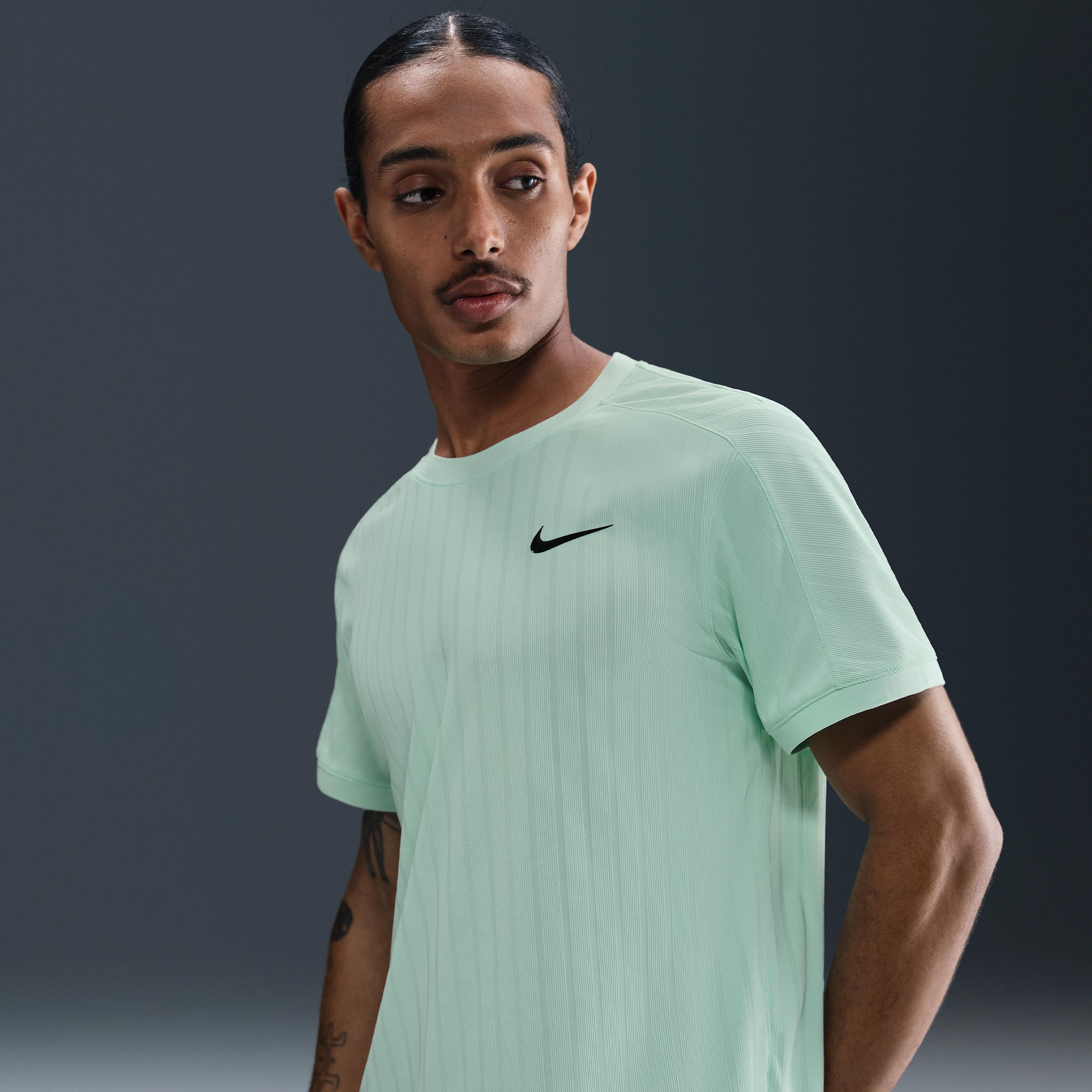 Nike Mens Court Slam Dri-FIT ADV Tennis Top | HM6710-353 Product Image