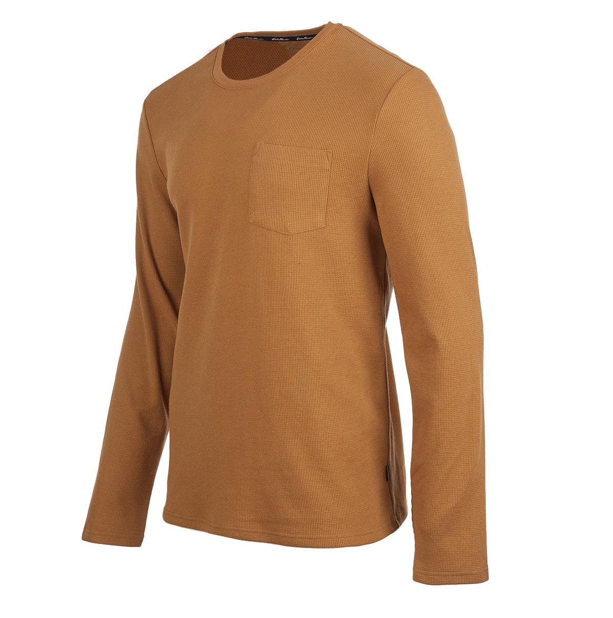 Eddie Bauer Men's Long Sleeve Waffle Pocket Crew Product Image