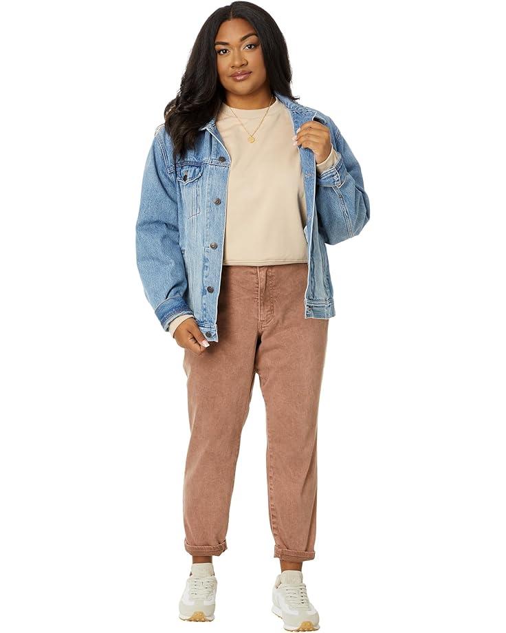 Meg High Rise Wide Leg Double Frt Pockets Wide Hem Product Image