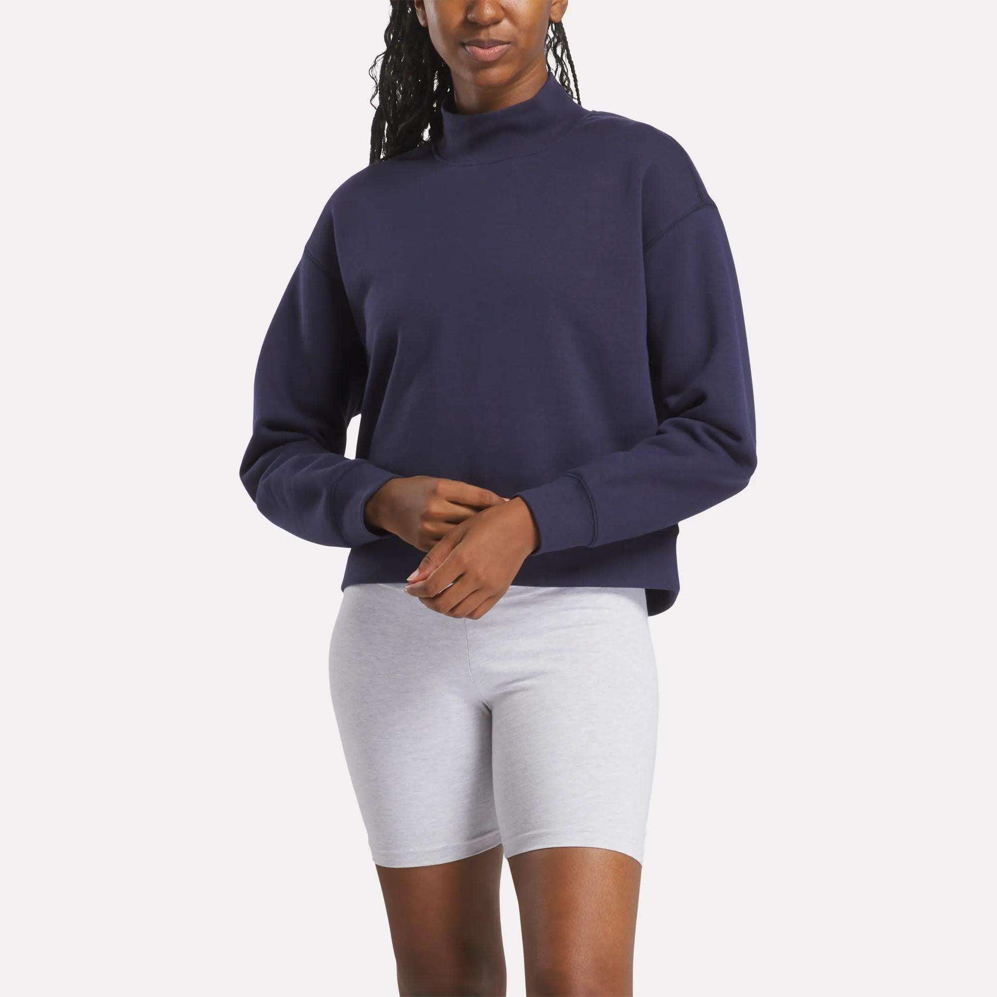 Women's Small Vector Mockneck Sweatshirt Product Image