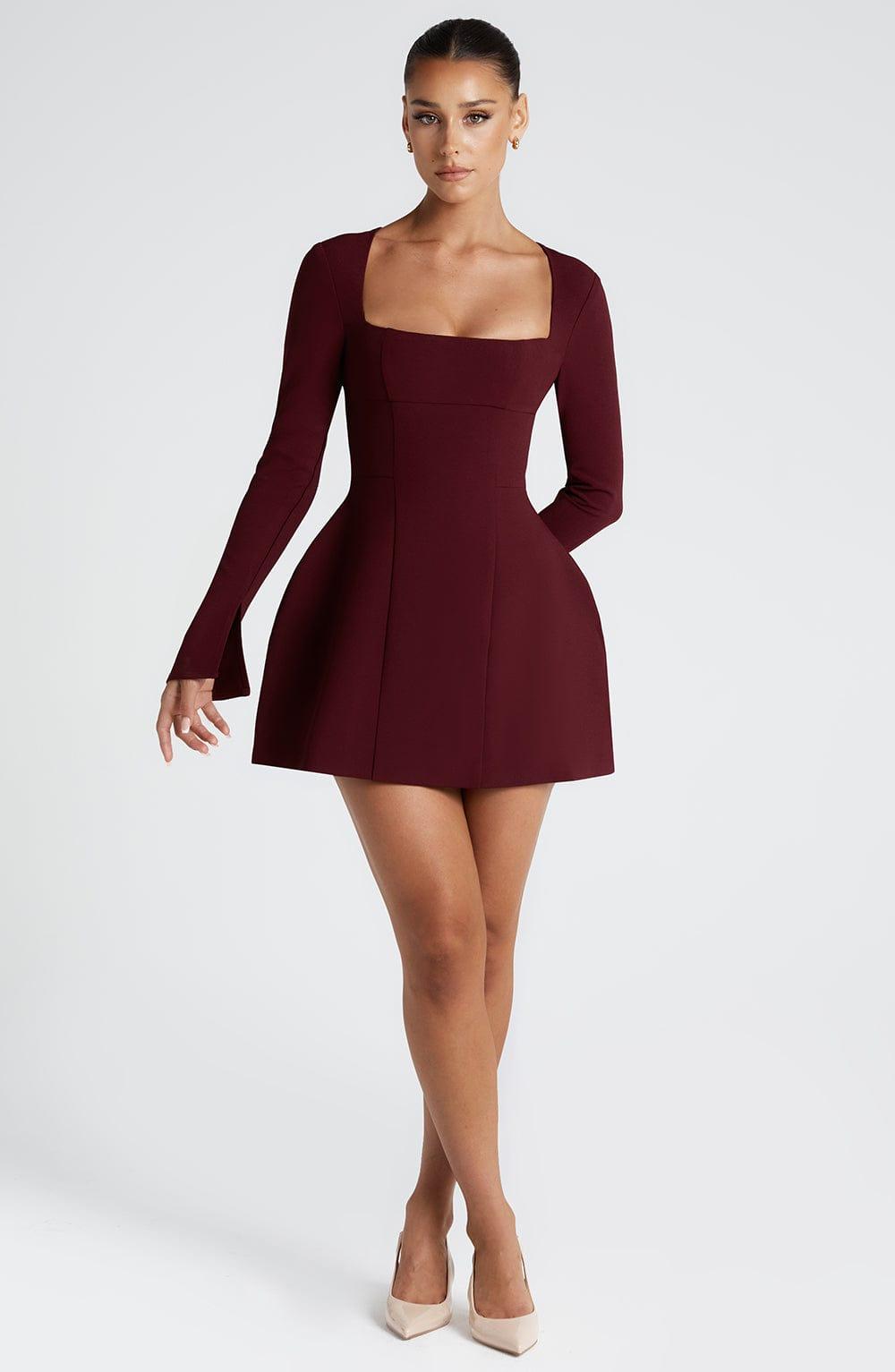 Esme Mini Dress - Cherry Lacquer Product Image
