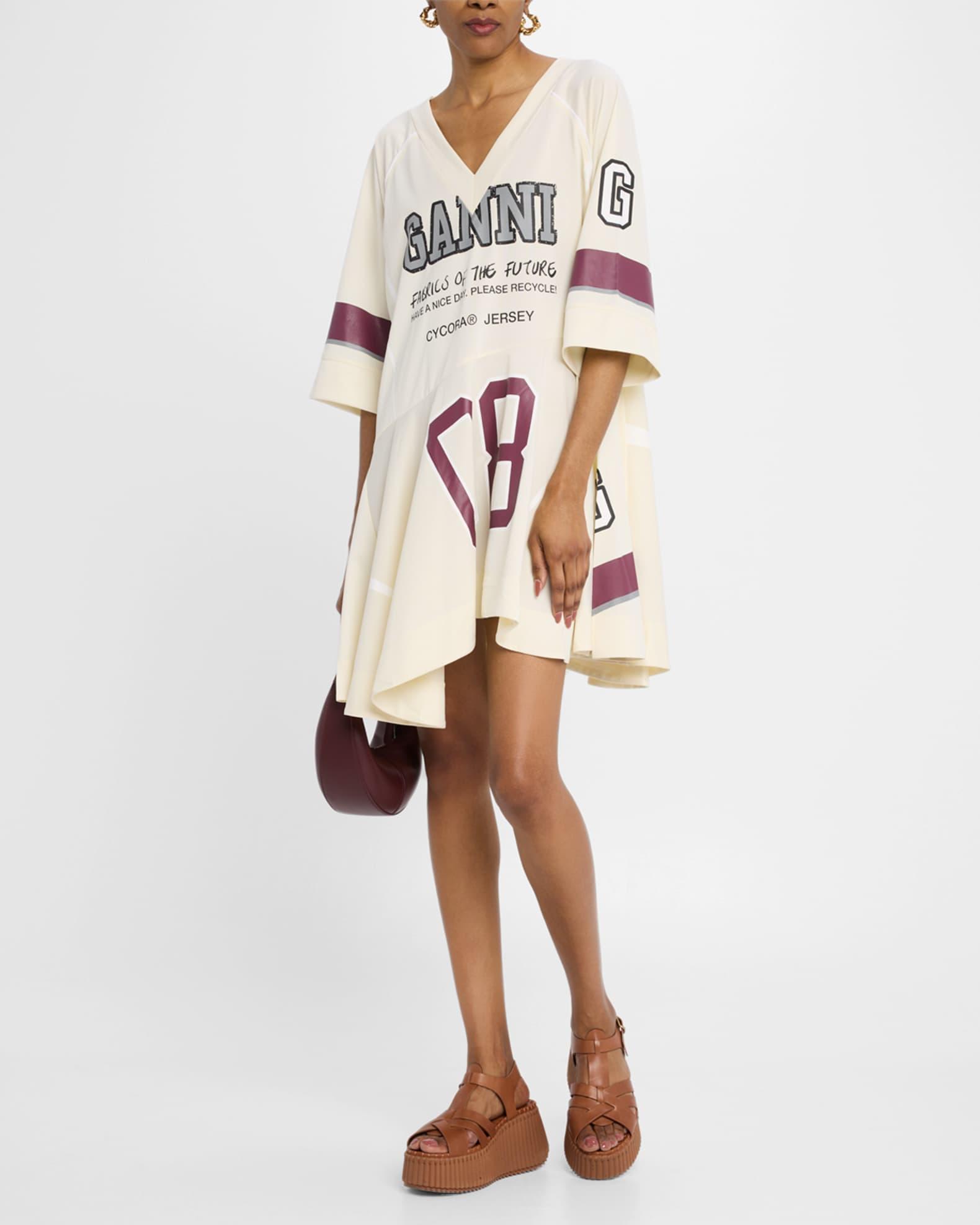 Oversized Jersey Mini Dress  Product Image
