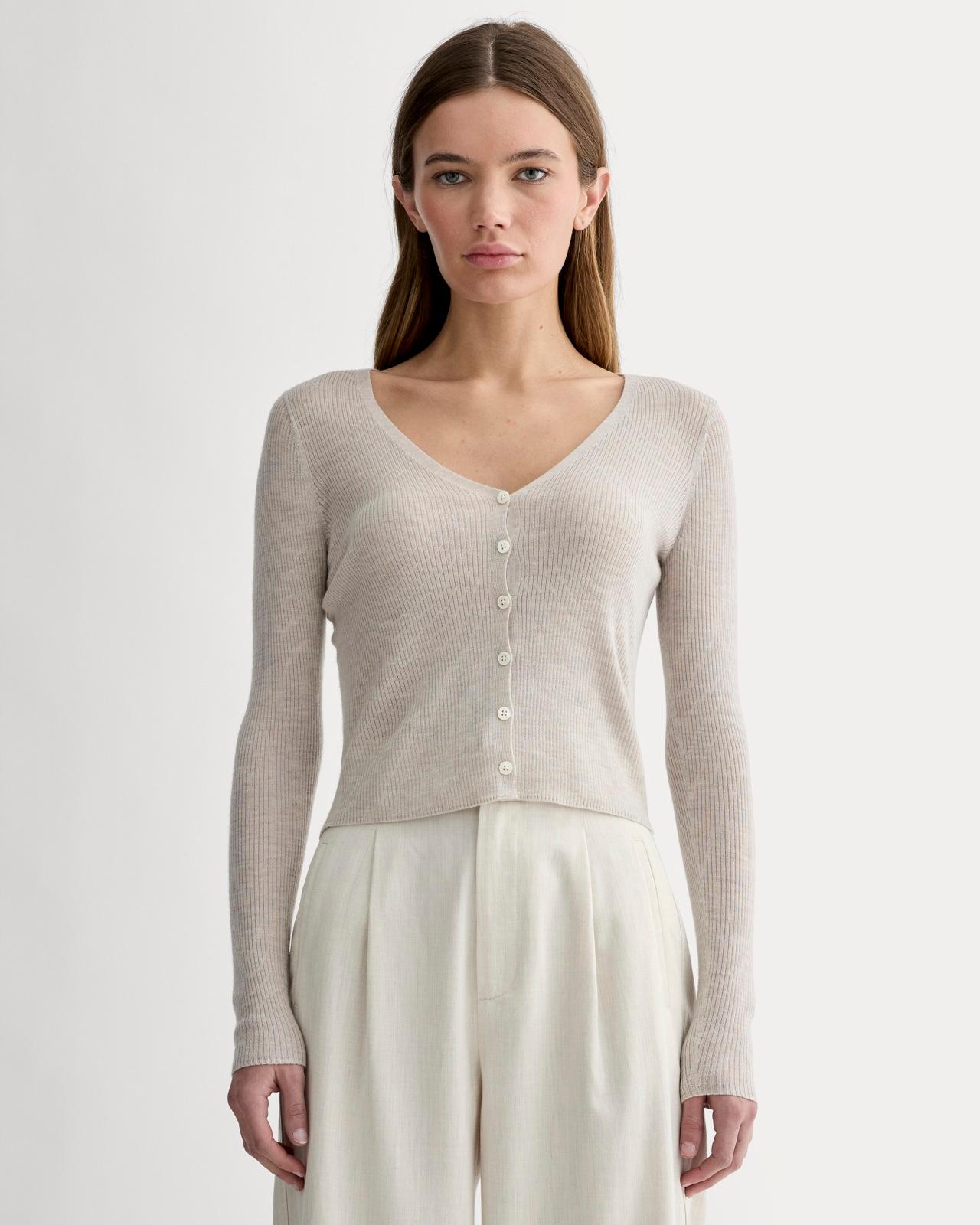 Womens Cardigan in Ultrasoft Merino by Everlane Product Image