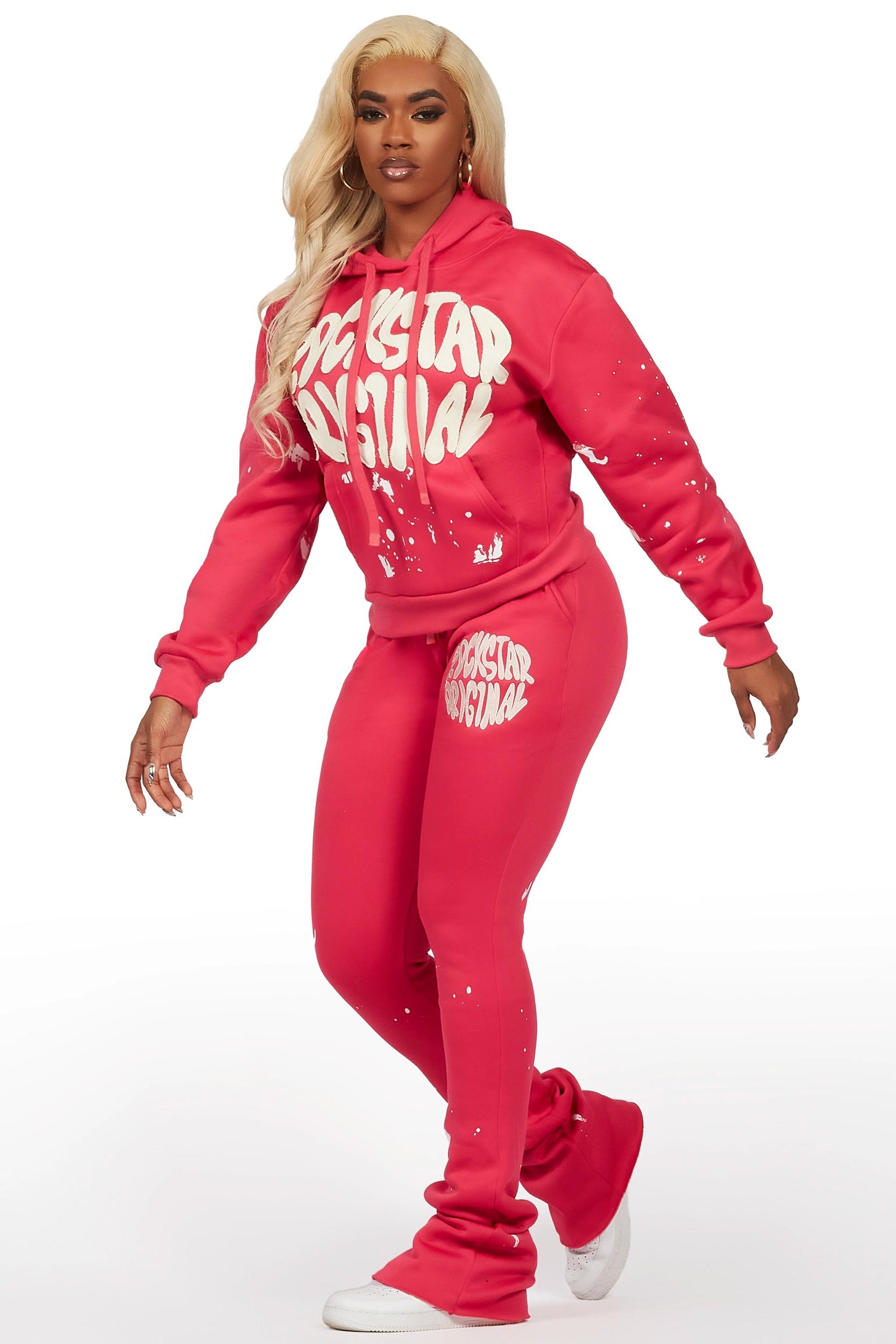 Antyonna Hot Pink Super Stacked Trackset Female Product Image