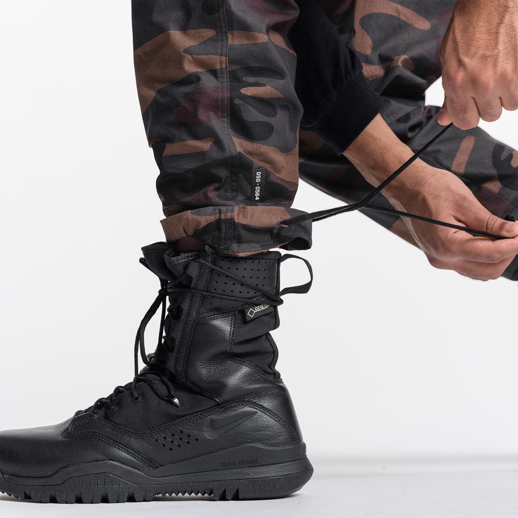 0564. Weather-Ready Technical Cargo Pant - Rust Camo Product Image