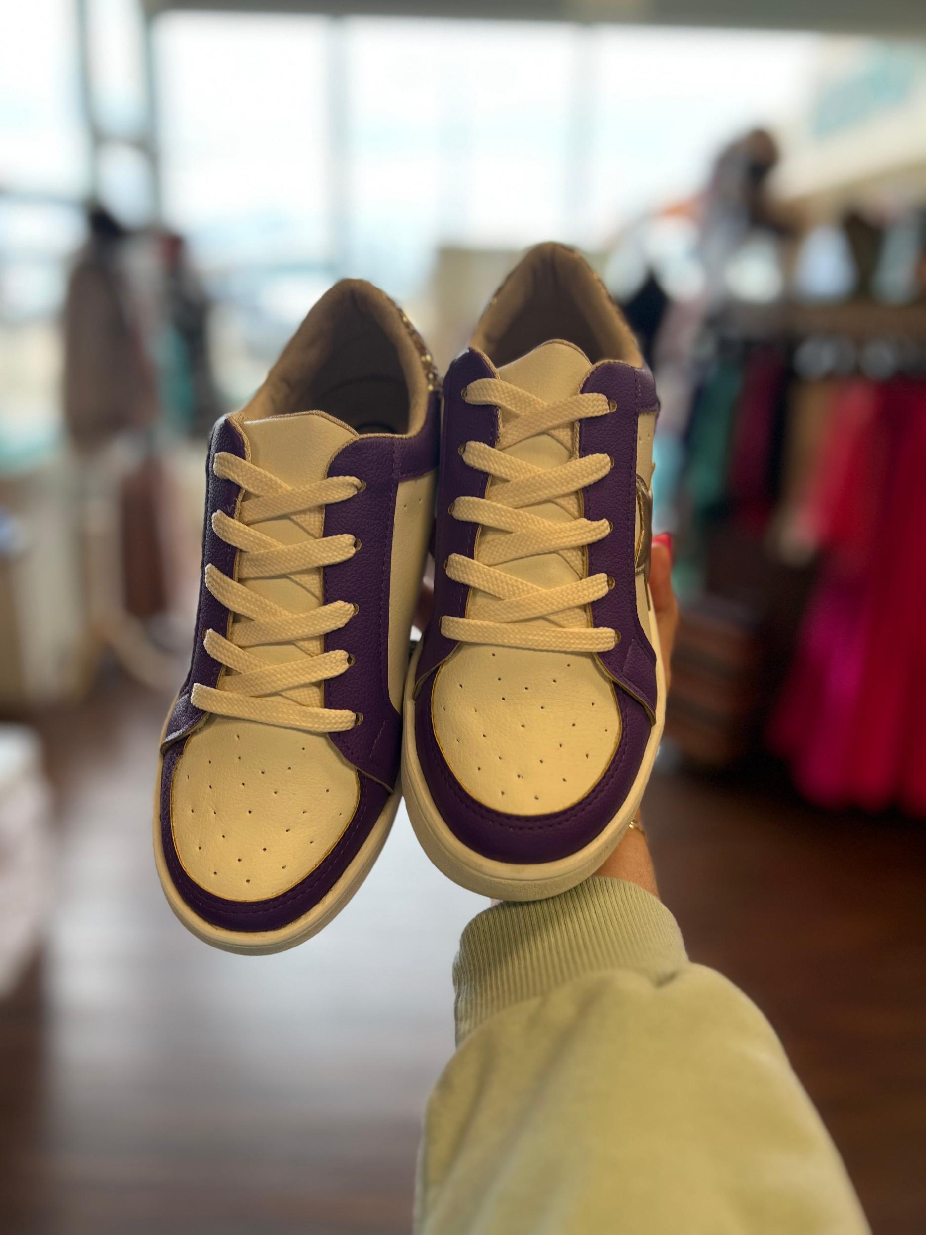 Miel Purple Gameday Sneakers* Product Image