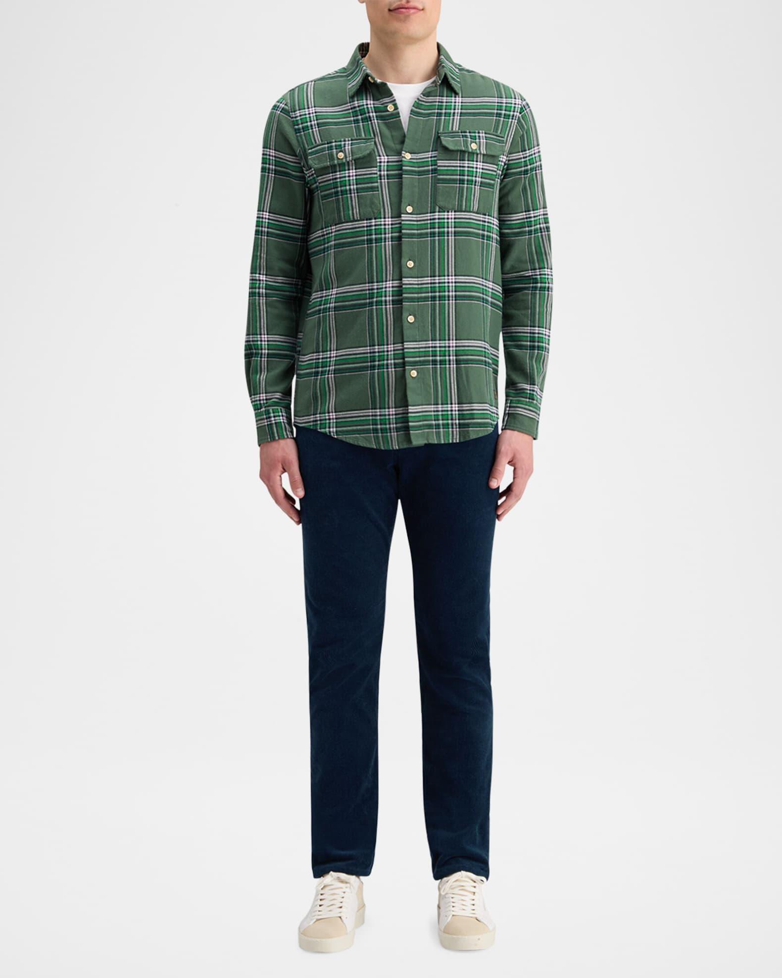 Men's Plaid Sport Shirt Product Image