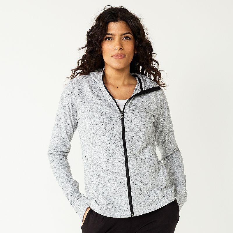 Womens Tek Gear Essential Hooded Jacket Product Image