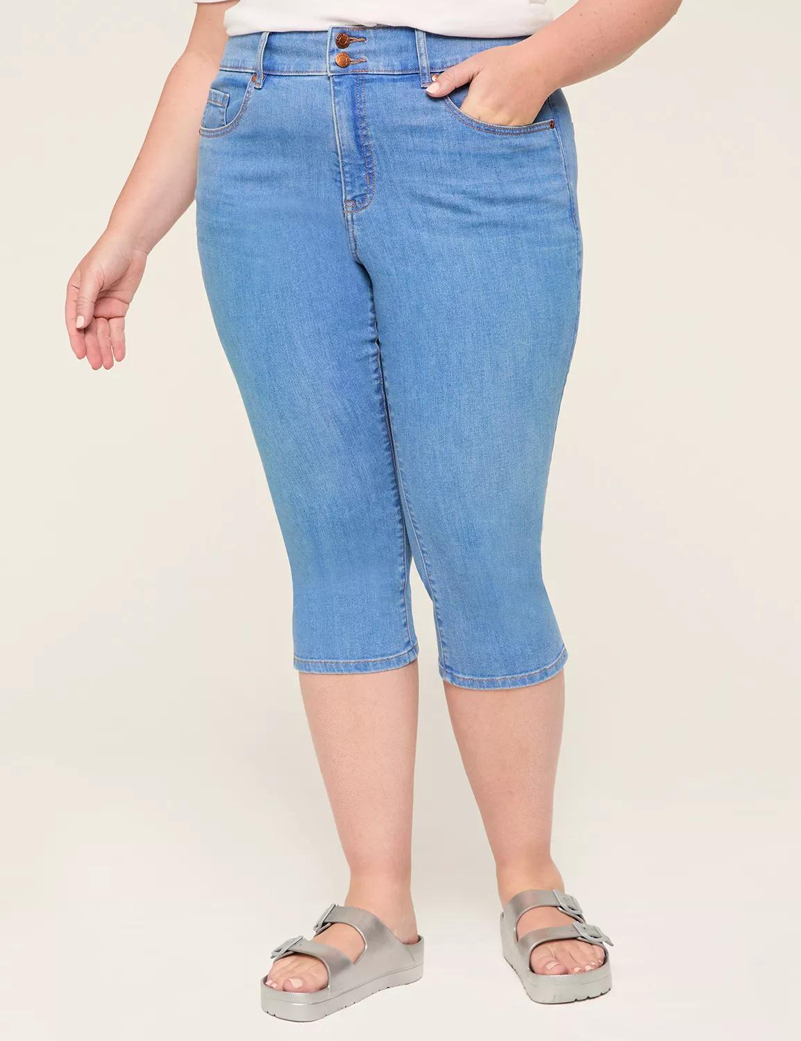 Tighter Tummy Fit High-Rise Pedal Jean Product Image