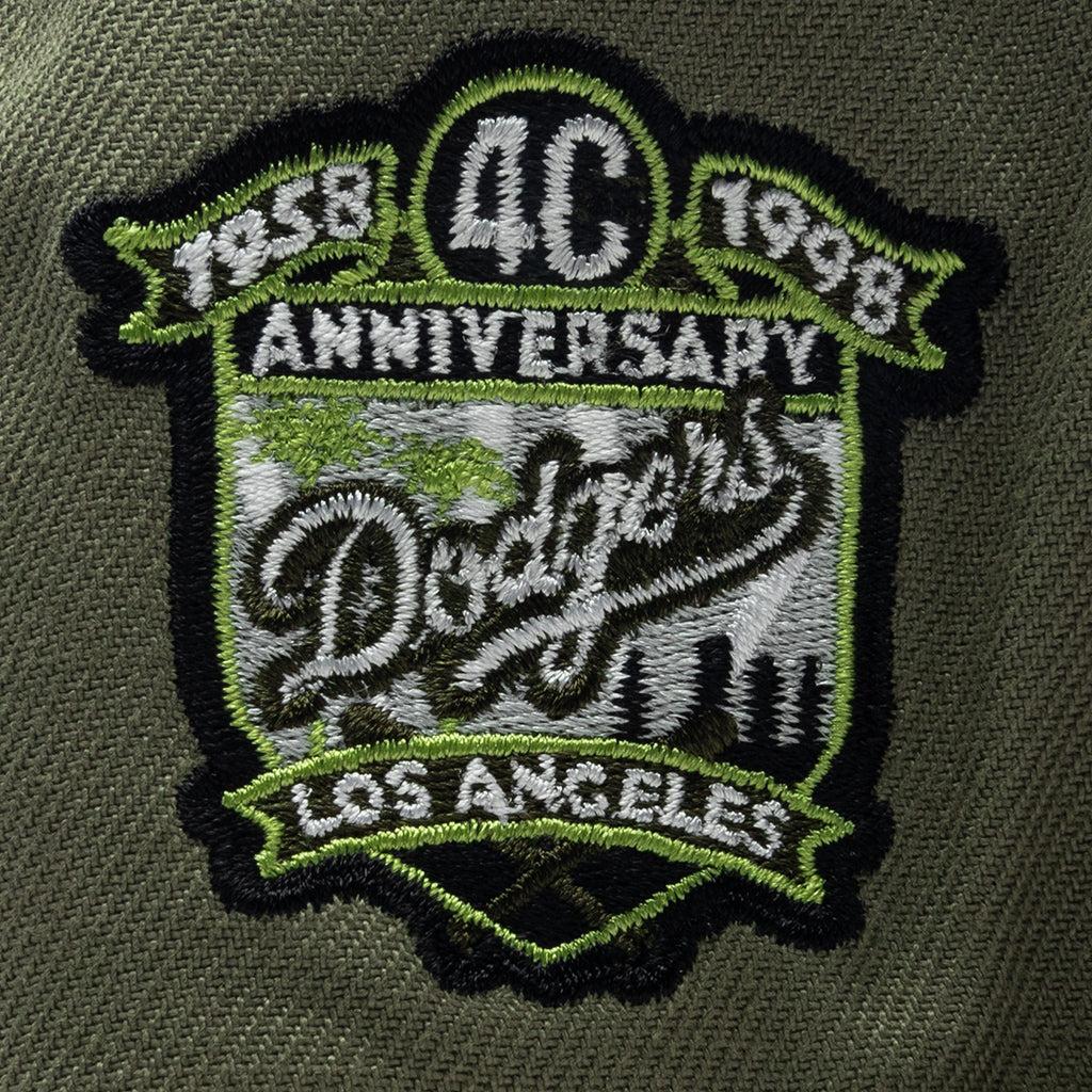 FEATURE x New Era 59FIFTY Fitted LA Dodgers Cooperstown - Green Bark/Rifle Green/Grey Product Image