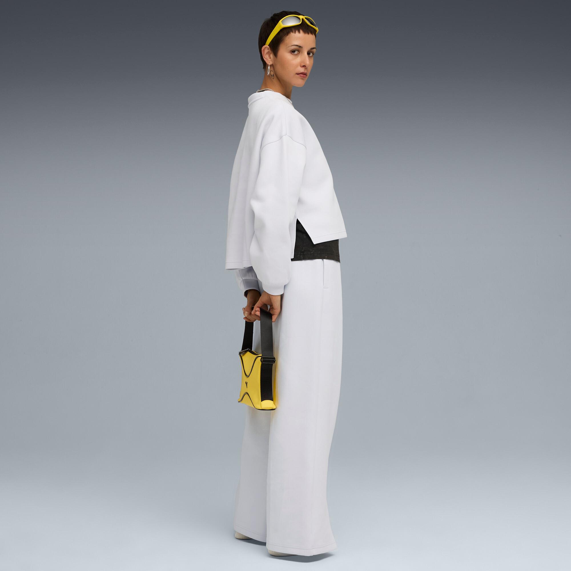 PUMA Wardrobe Essentials Oversized Crew Women in Grey Product Image