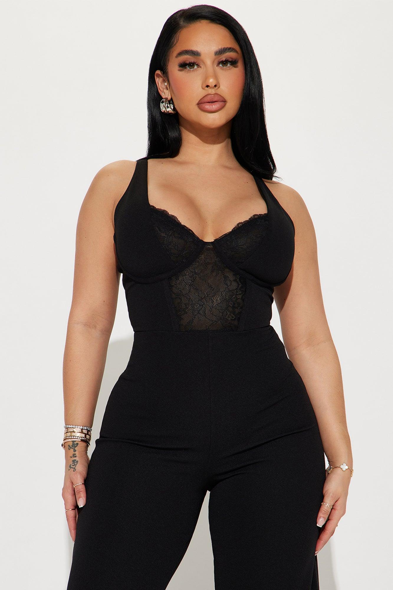 In Focus Jumpsuit - Black Product Image